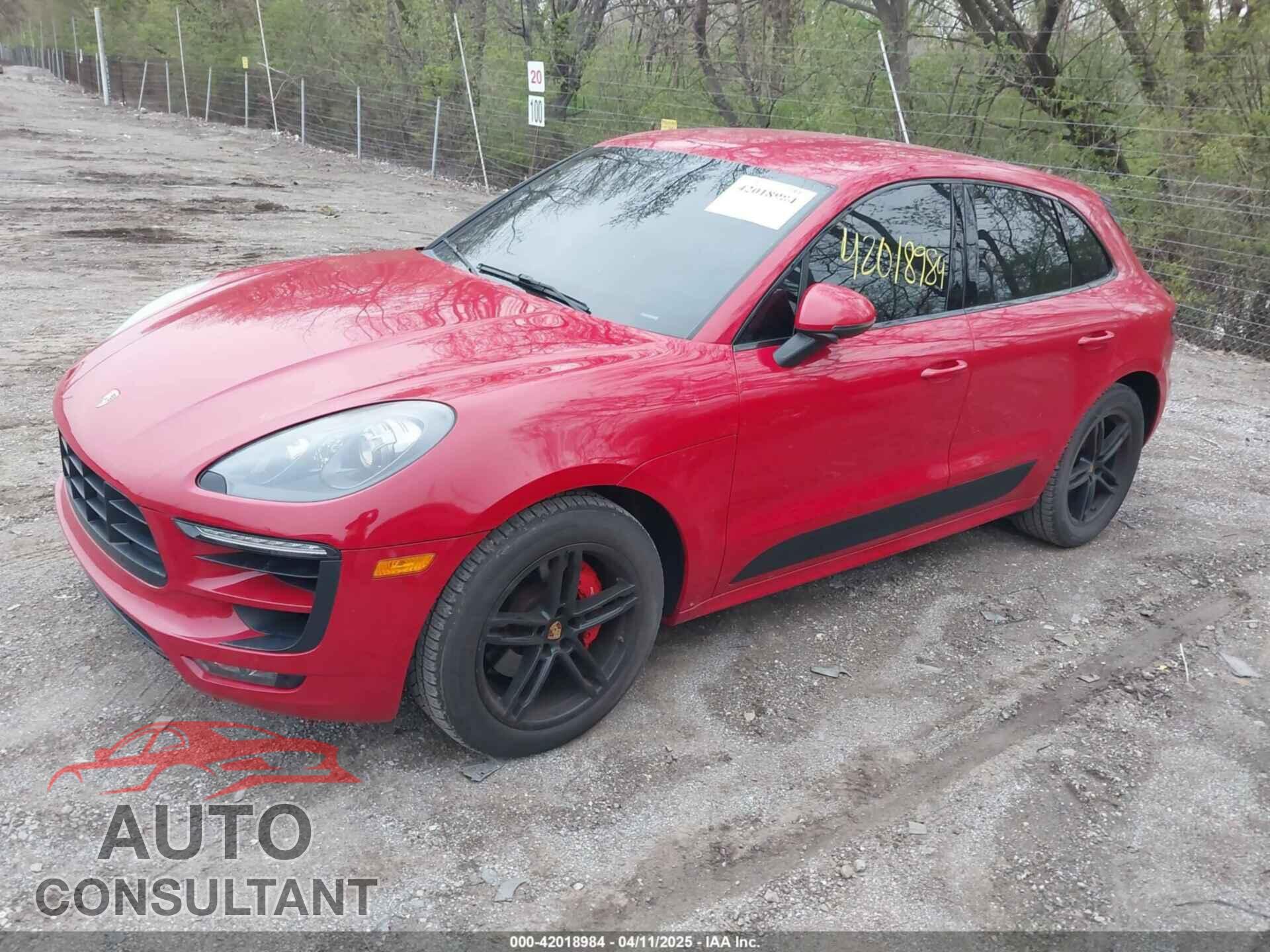PORSCHE MACAN 2017 - WP1AG2A55HLB51155