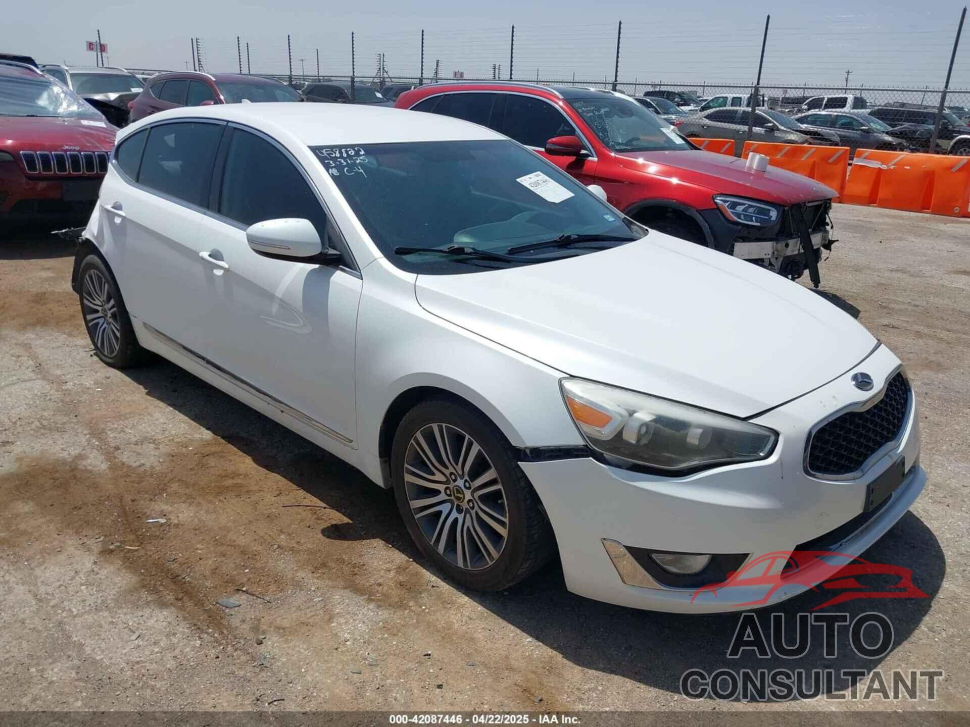 KIA CADENZA 2014 - KNALN4D72E5148137