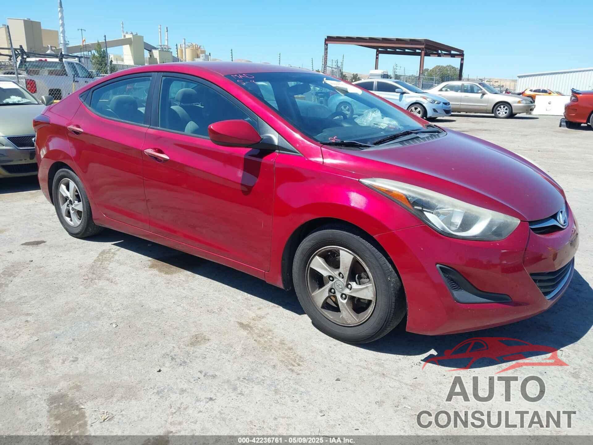 HYUNDAI ELANTRA 2014 - 5NPDH4AE0EH535688