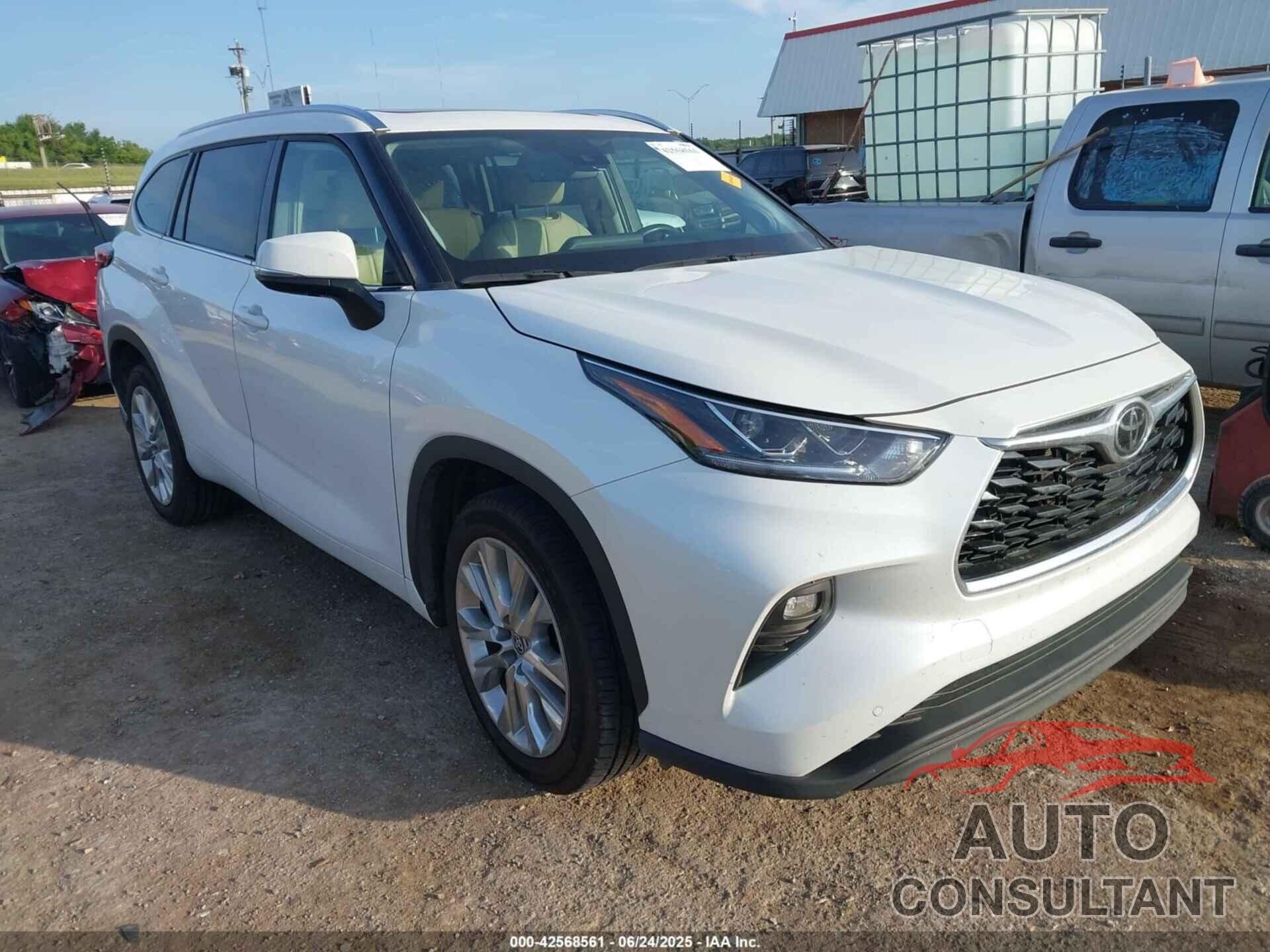 TOYOTA HIGHLANDER 2022 - 5TDYZRAH9NS542025
