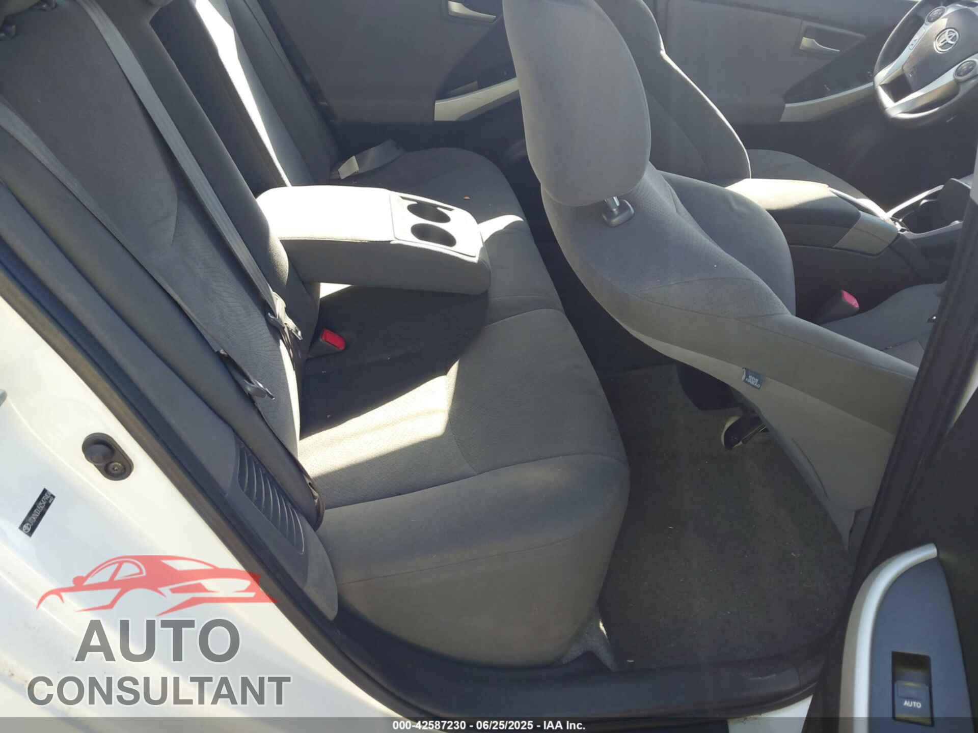 TOYOTA PRIUS 2012 - JTDKN3DU5C5479404