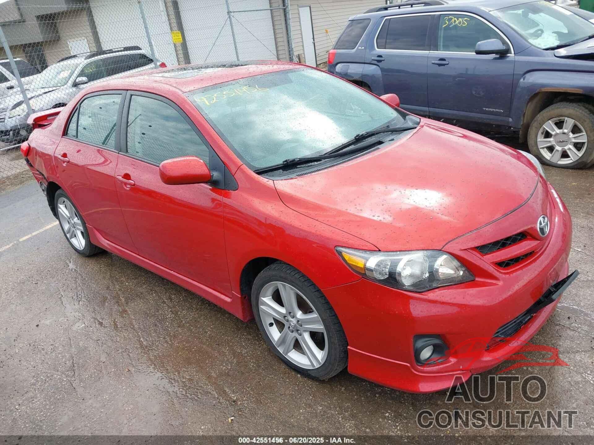 TOYOTA COROLLA 2013 - 2T1BU4EE0DC926872