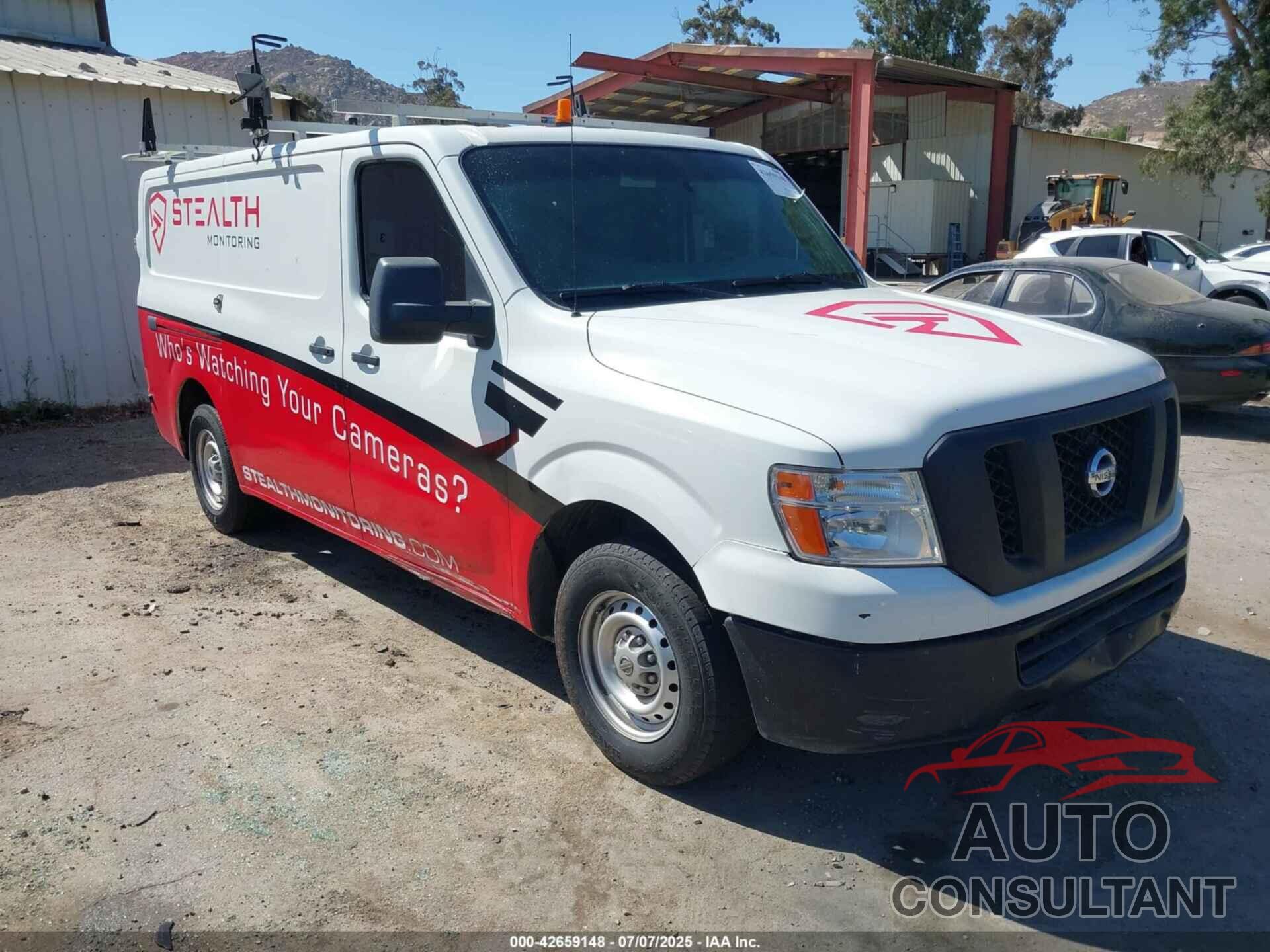 NISSAN NV CARGO NV2500 HD 2020 - 1N6BF0KY5LN803658