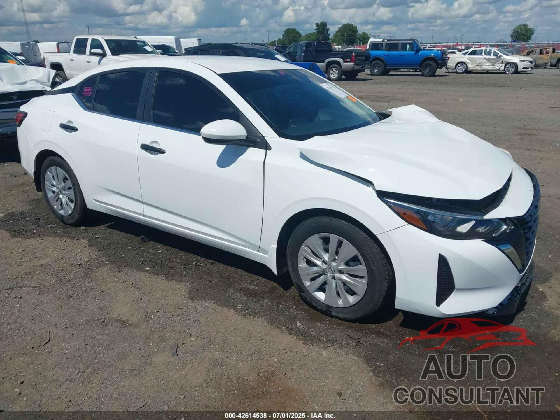 NISSAN SENTRA 2025 - 3N1AB8BVXSY268507
