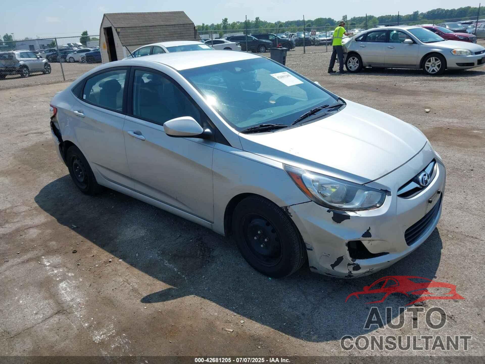 HYUNDAI ACCENT 2013 - KMHCT4AE5DU421700