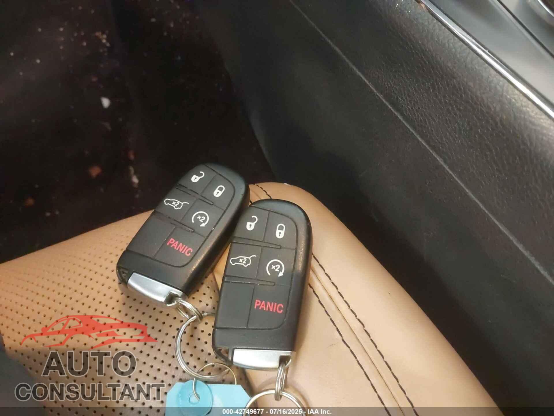 DODGE DURANGO 2017 - 1C4SDJET5HC720913