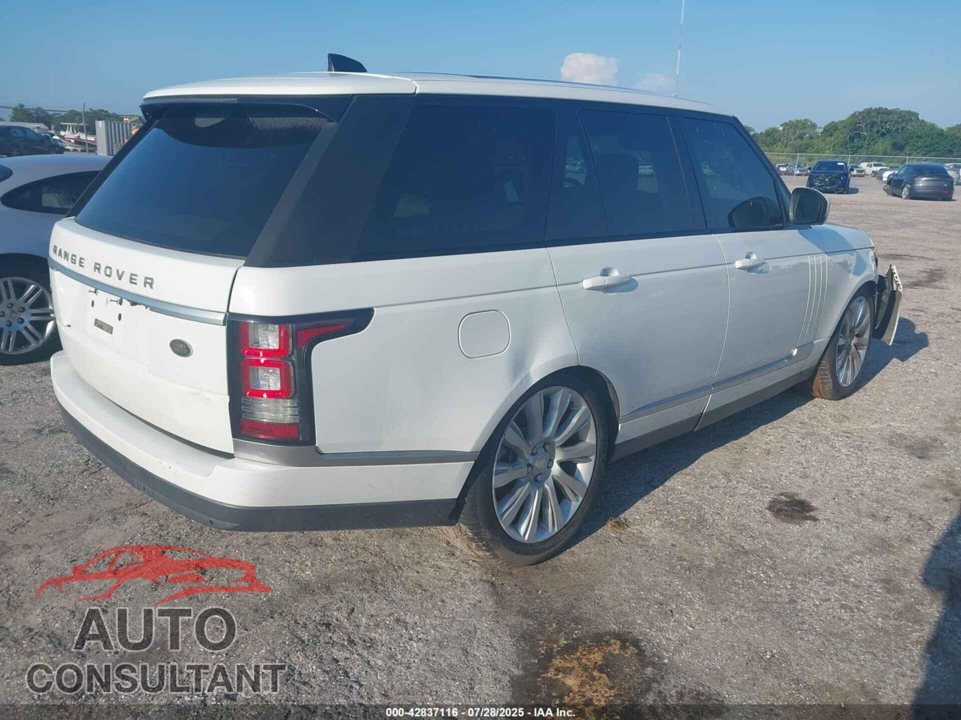 LAND ROVER RANGE ROVER 2017 - SALGS2FE6HA323295