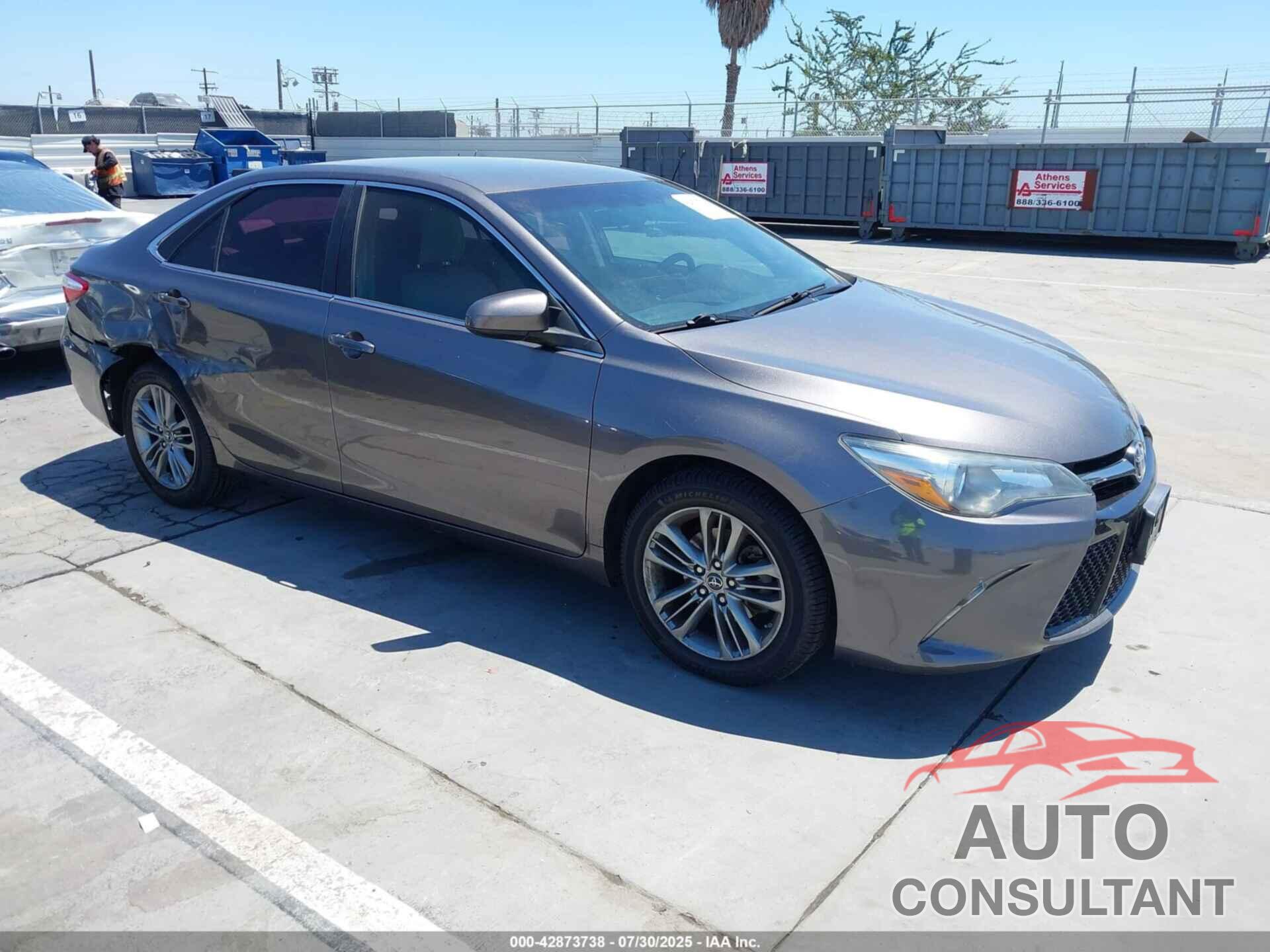 TOYOTA CAMRY 2015 - 4T1BF1FKXFU029864