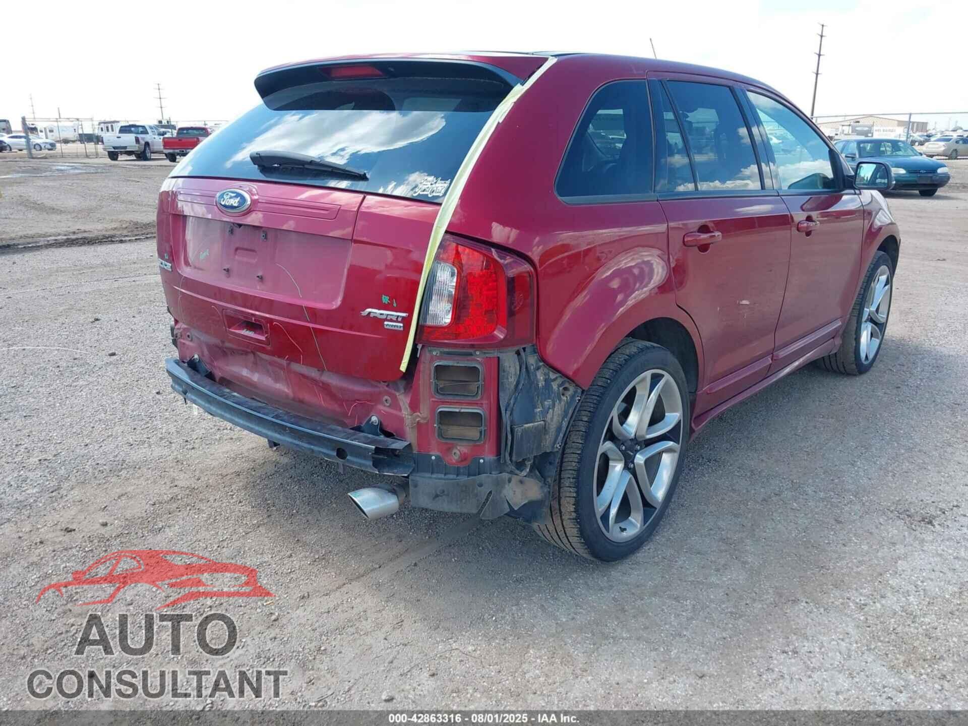 FORD EDGE 2014 - 2FMDK4AKXEBA45791