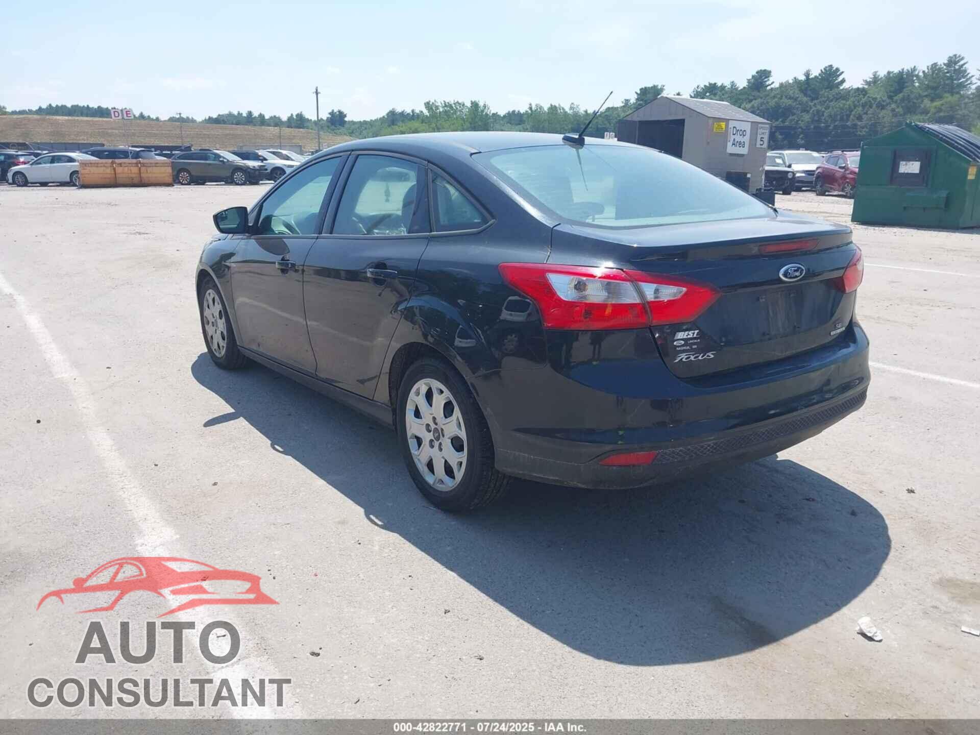 FORD FOCUS 2012 - 1FAHP3F24CL460151