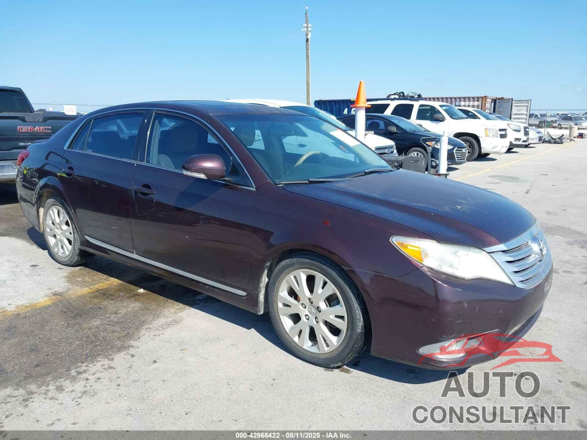 TOYOTA AVALON 2011 - 4T1BK3DB2BU411360