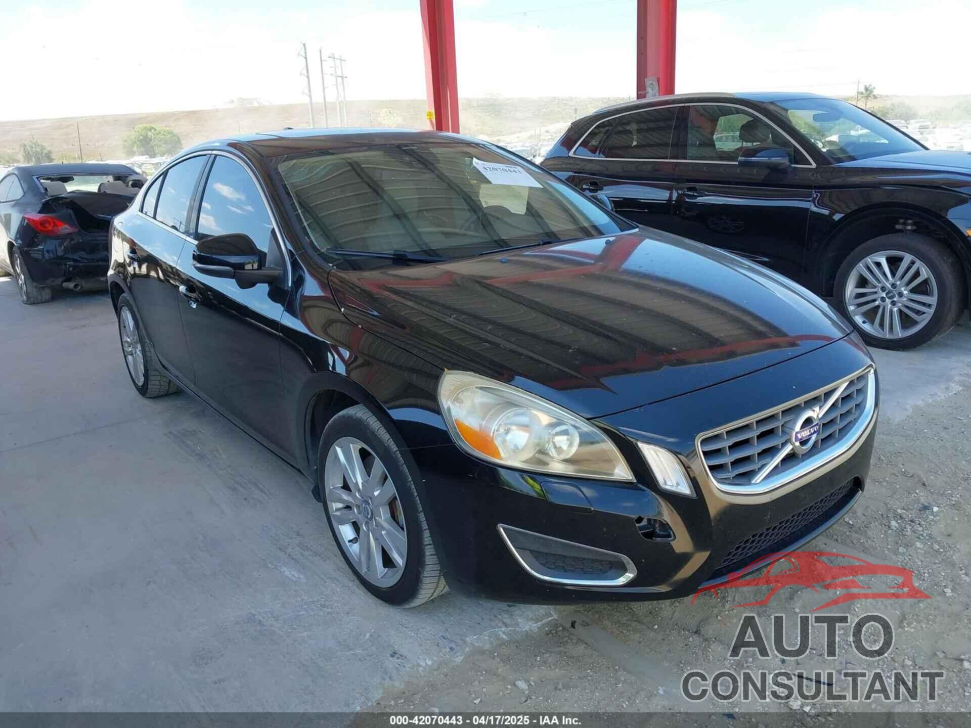 VOLVO S60 2013 - YV1612FS0D2184338