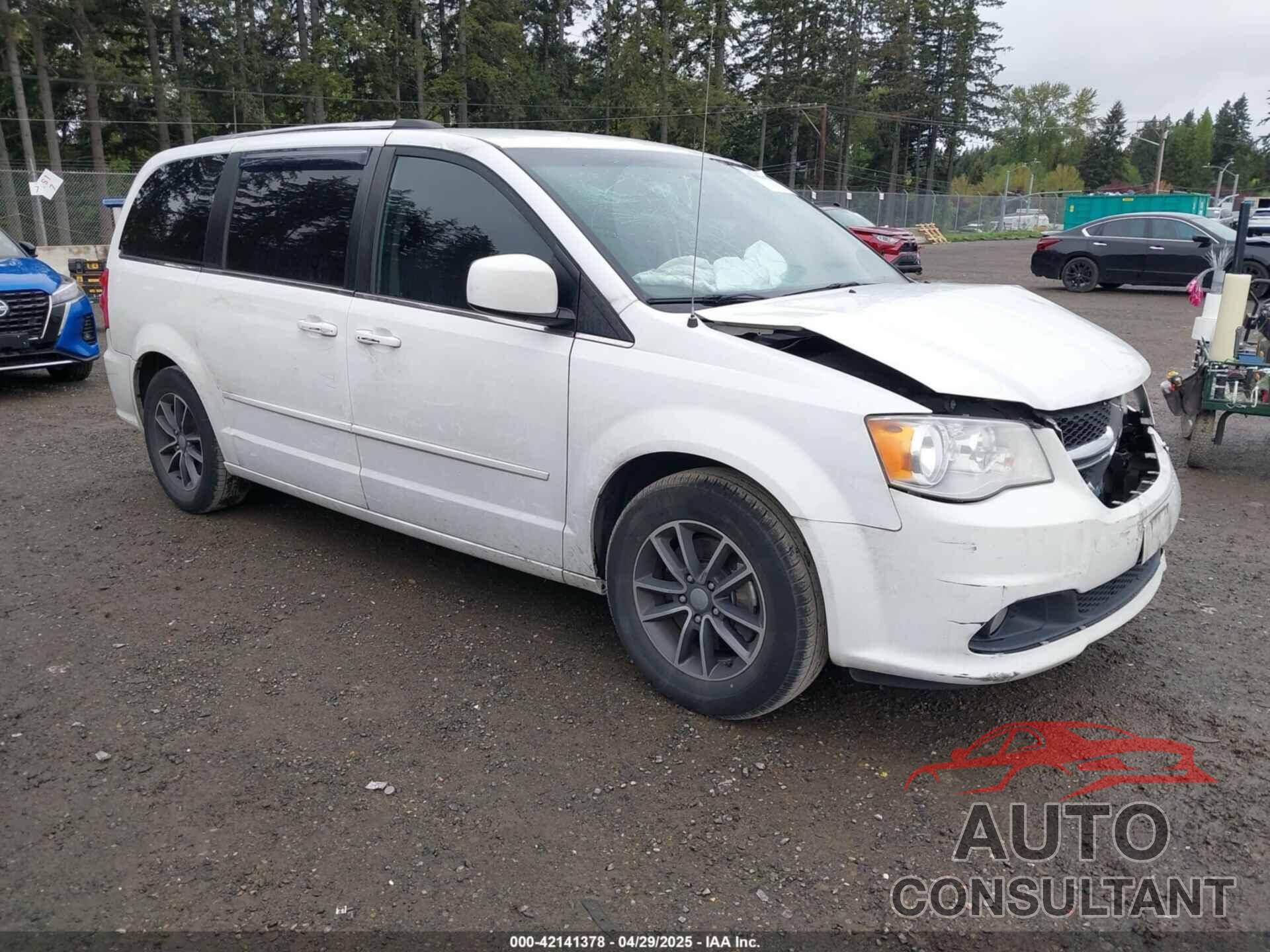DODGE GRAND CARAVAN 2017 - 2C4RDGCG2HR645439