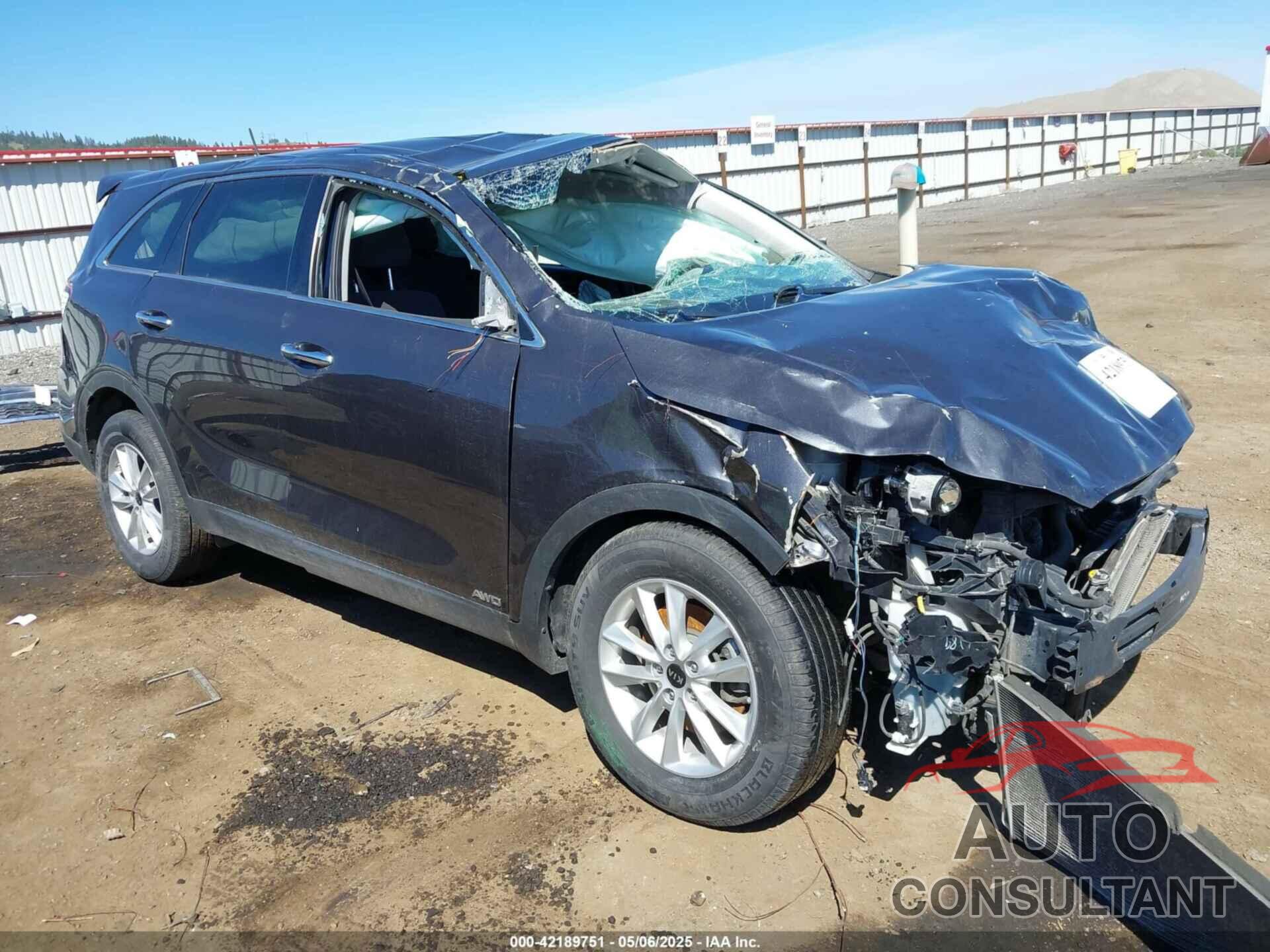 KIA SORENTO 2019 - 5XYPGDA54KG468306