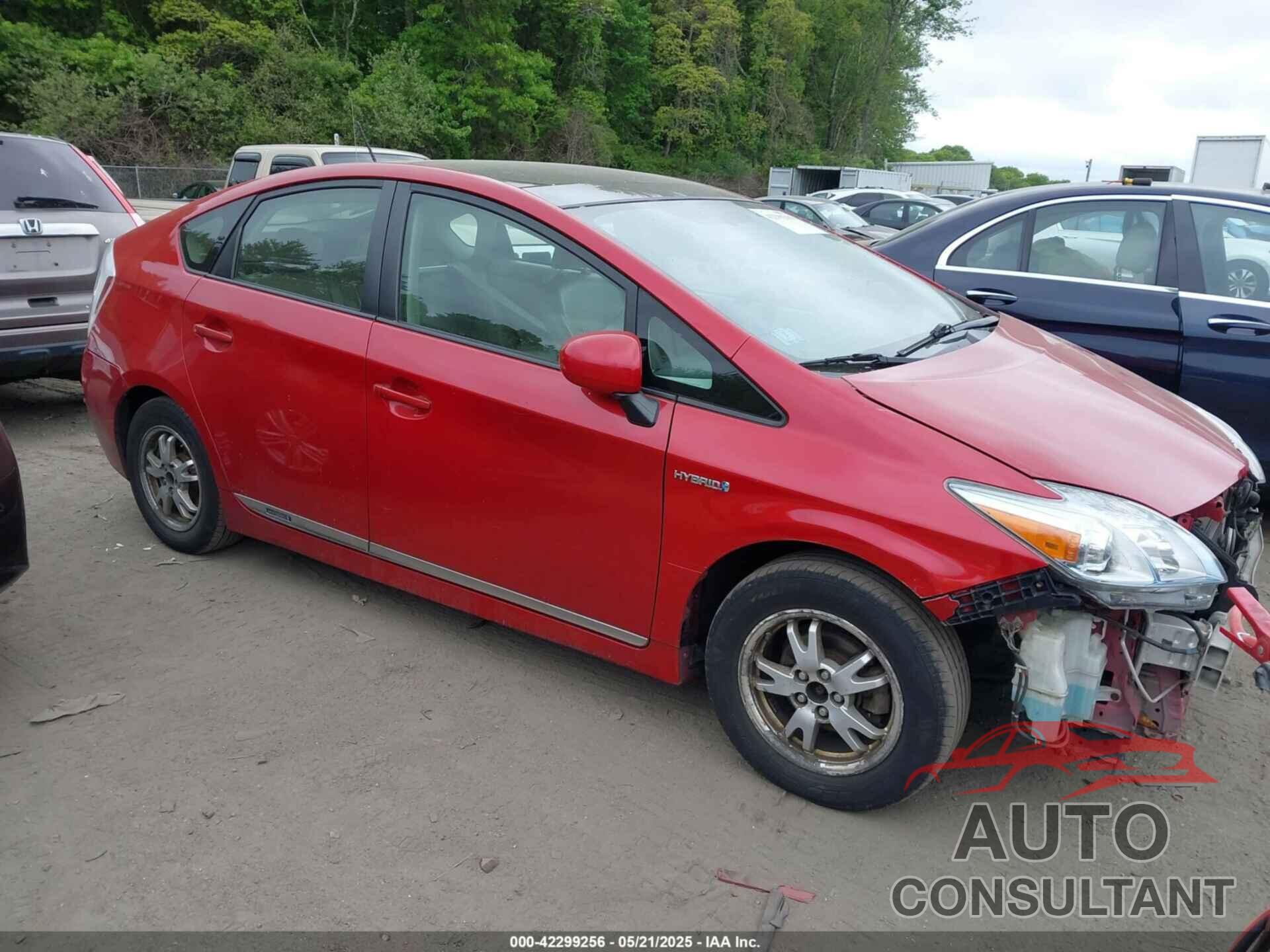 TOYOTA PRIUS 2010 - JTDKN3DU9A0171937