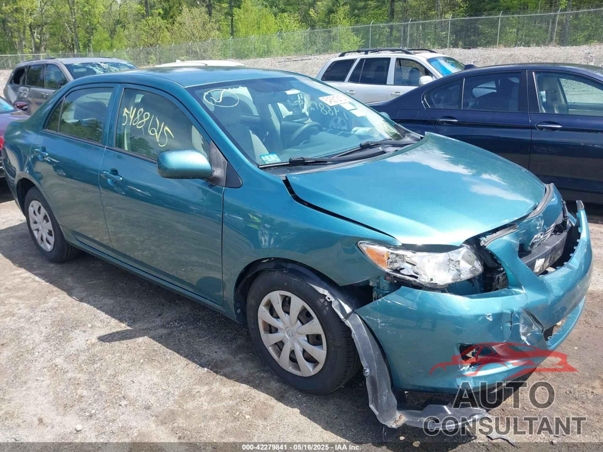 TOYOTA COROLLA 2010 - JTDBU4EE9A9118263