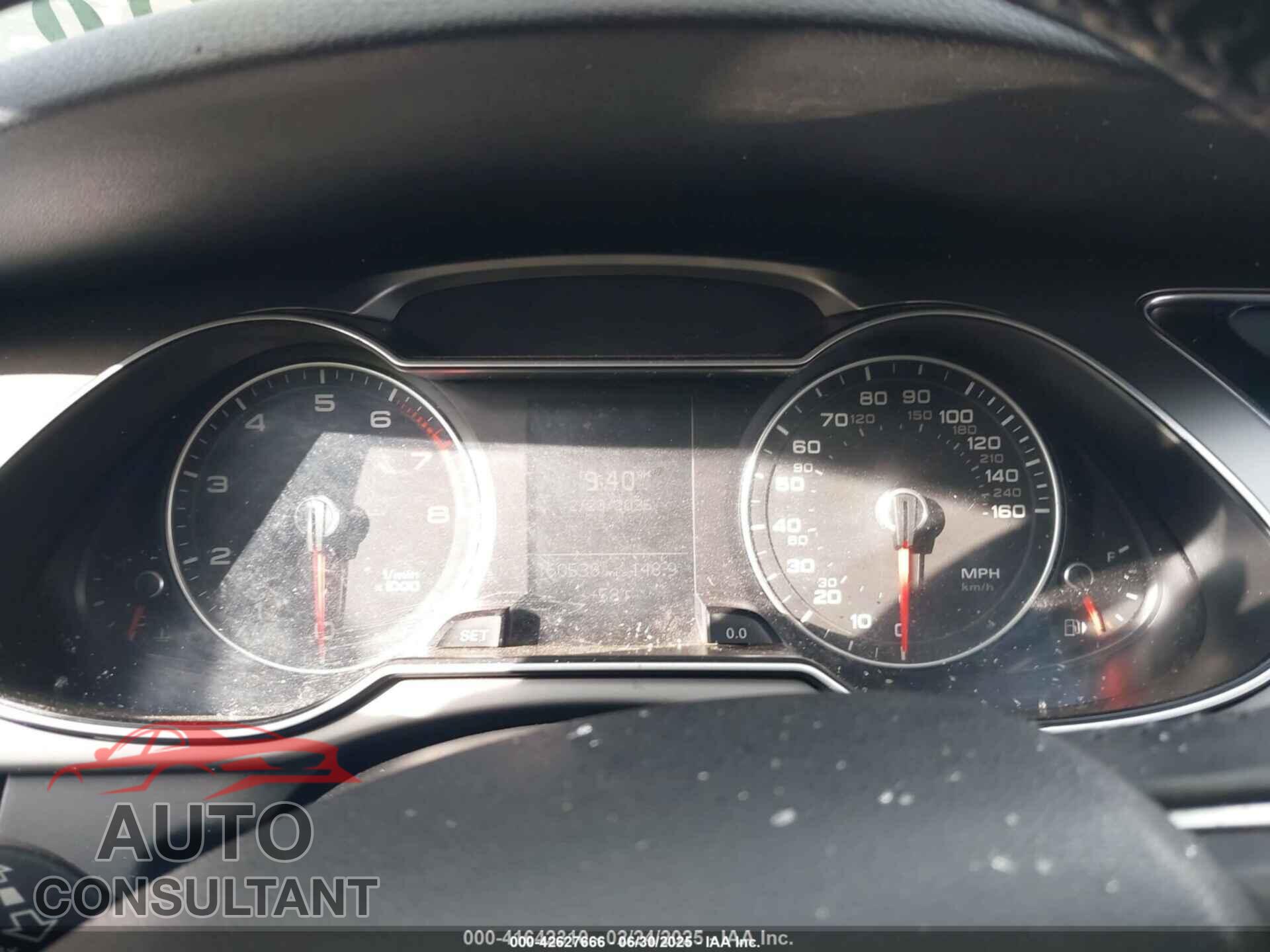 AUDI A4 2013 - WAUFFAFL3DN007126