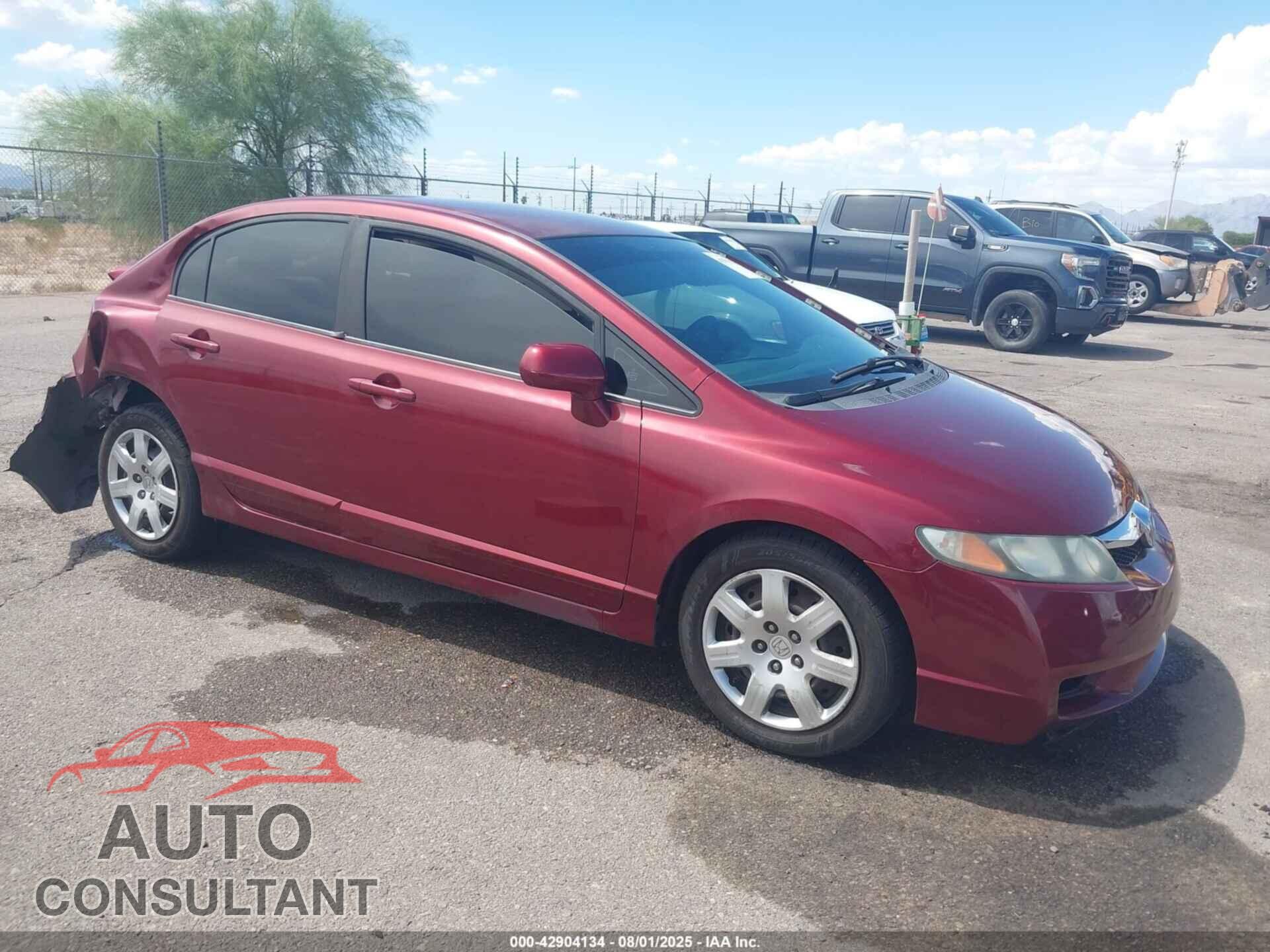 HONDA CIVIC 2010 - 19XFA1F5XAE067875