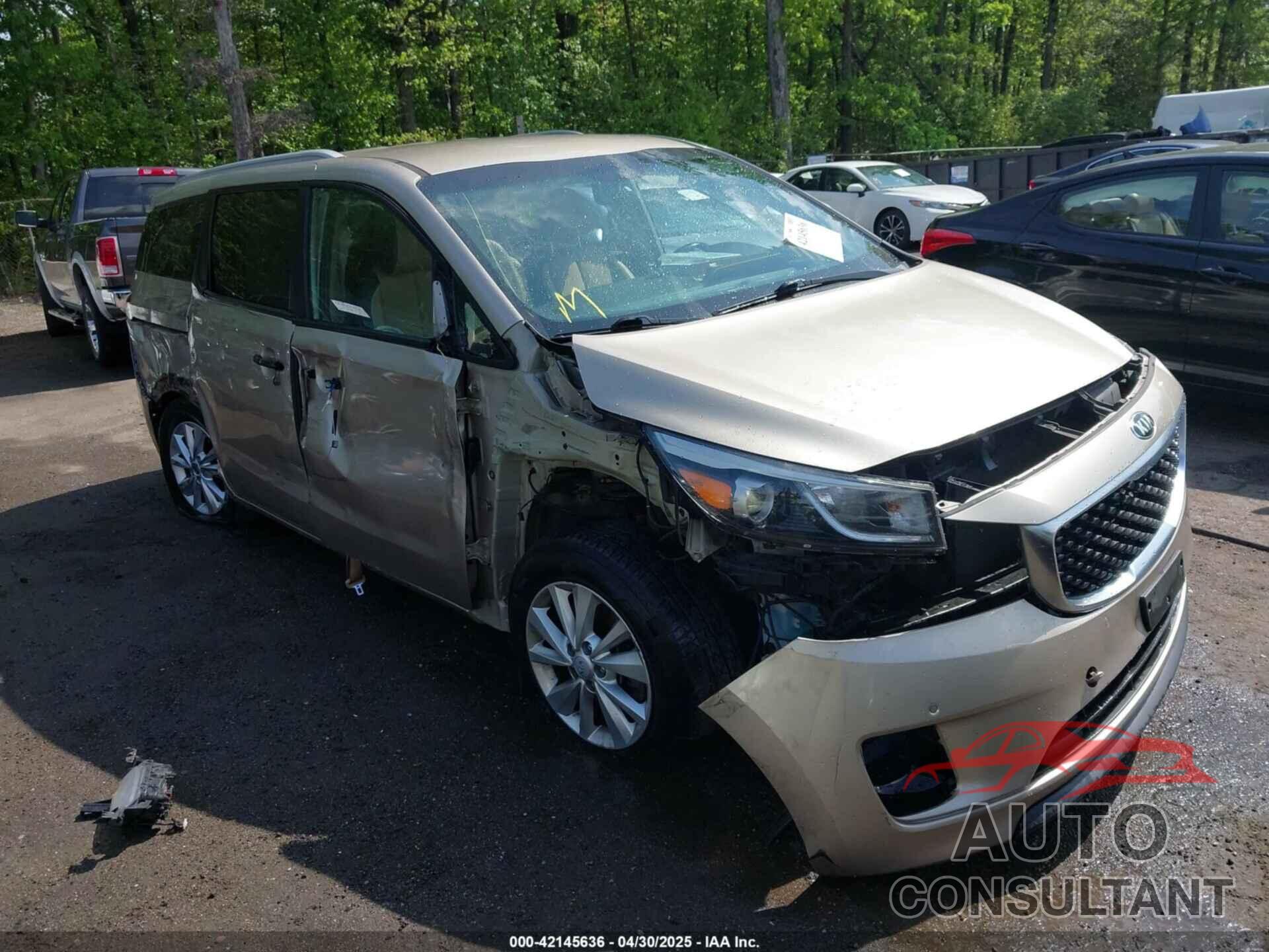 KIA SEDONA 2017 - KNDMB5C14H6238410