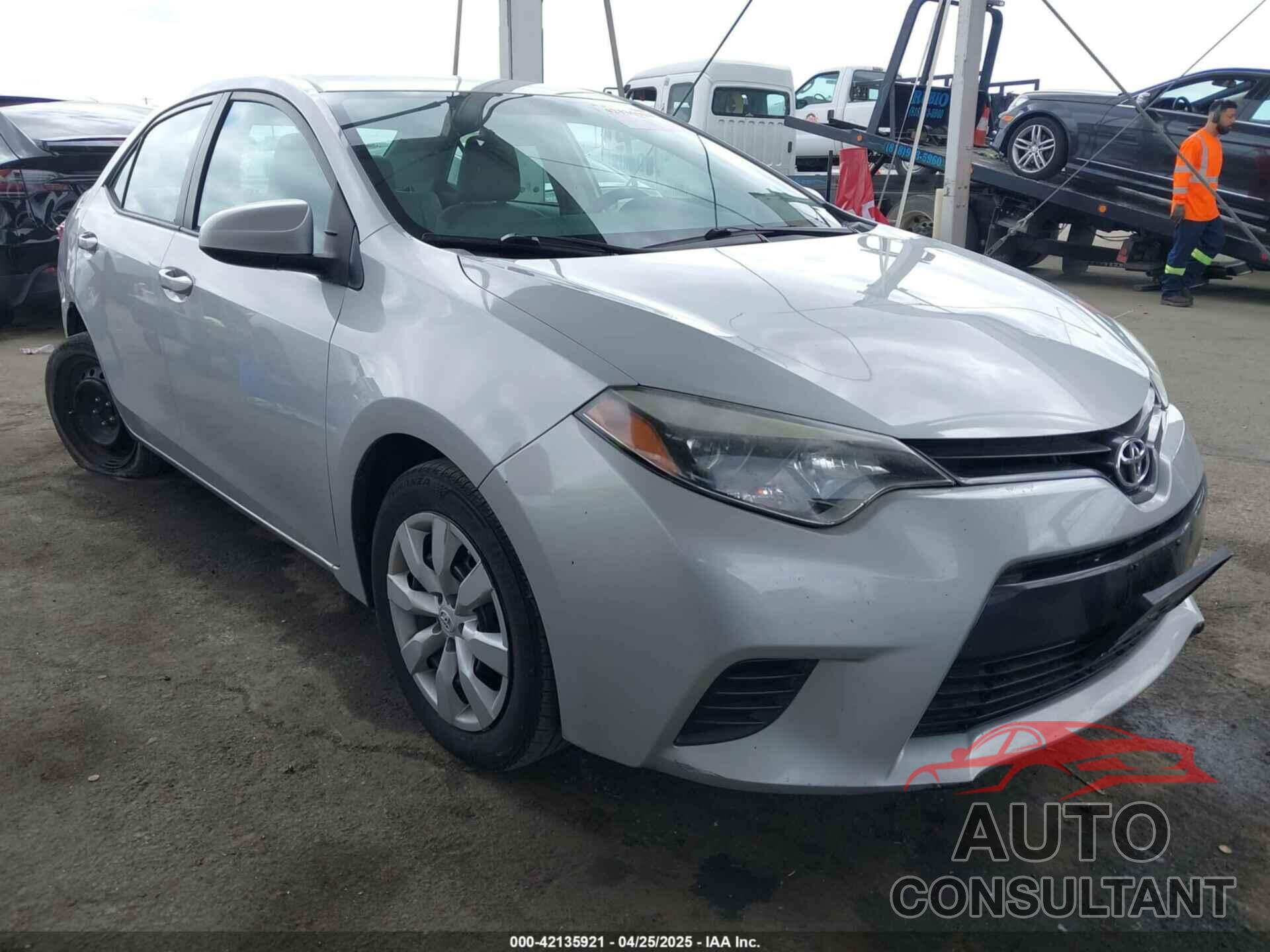 TOYOTA COROLLA 2016 - 5YFBURHE2GP415600