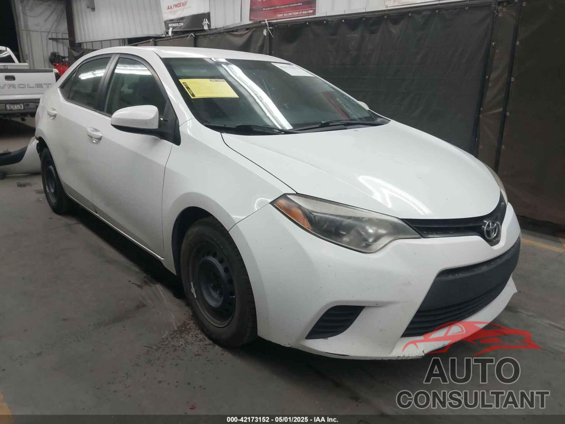 TOYOTA COROLLA 2014 - 2T1BURHE5EC039133