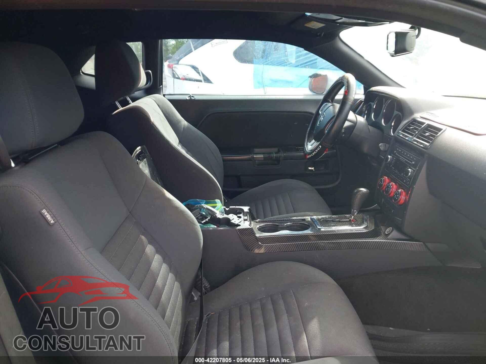 DODGE CHALLENGER 2012 - 2C3CDYAG9CH214274