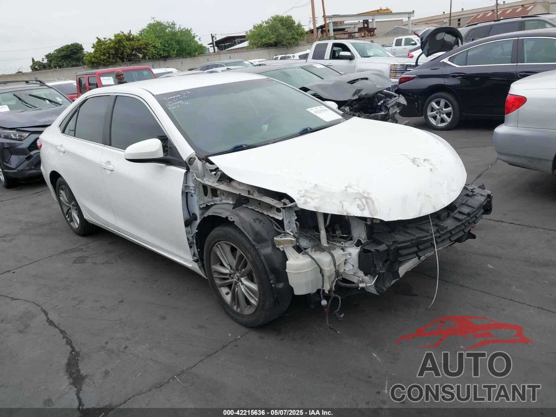 TOYOTA CAMRY 2016 - 4T1BF1FK3GU180613