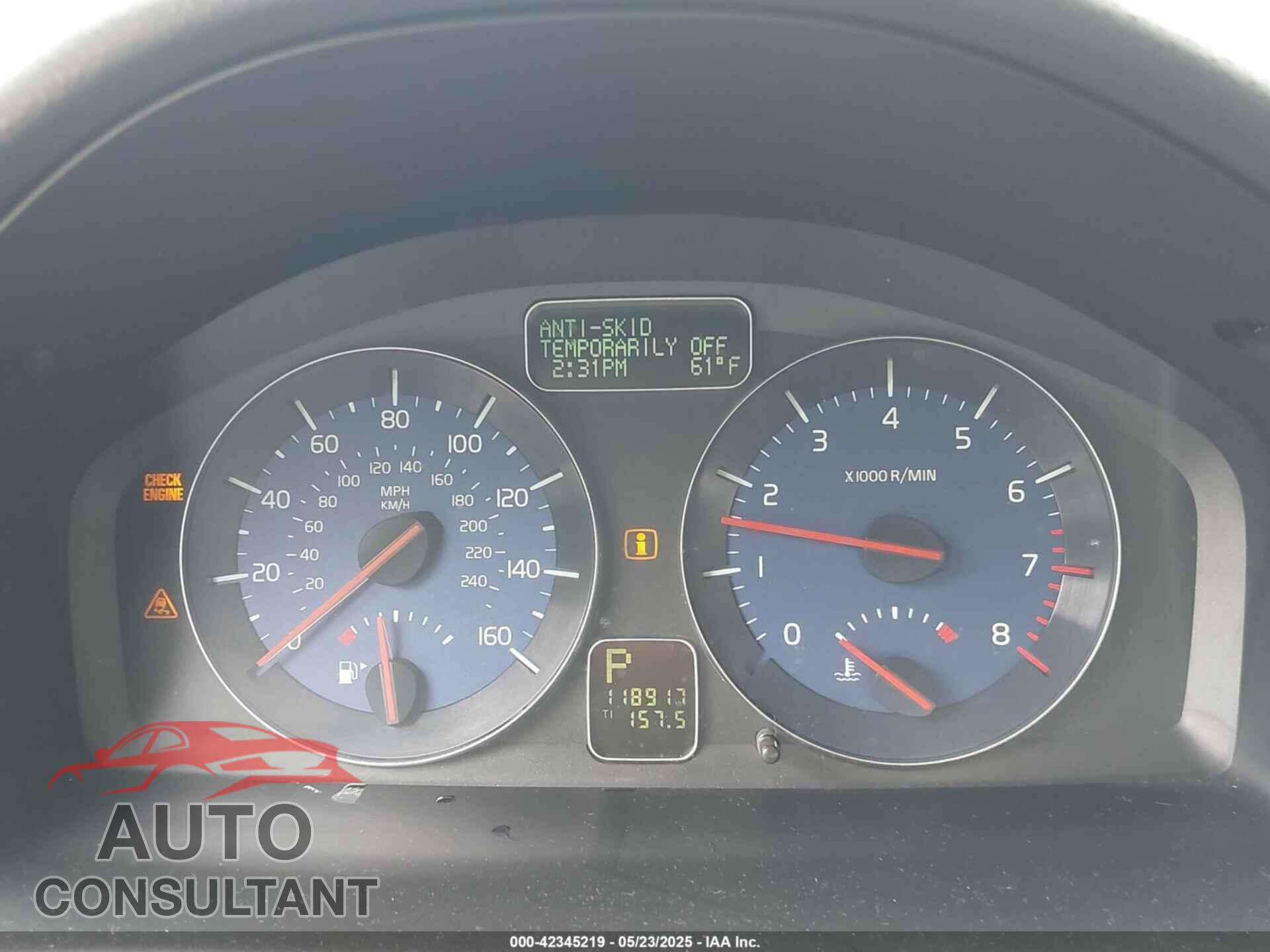 VOLVO S40 2011 - YV1672MS2B2542425