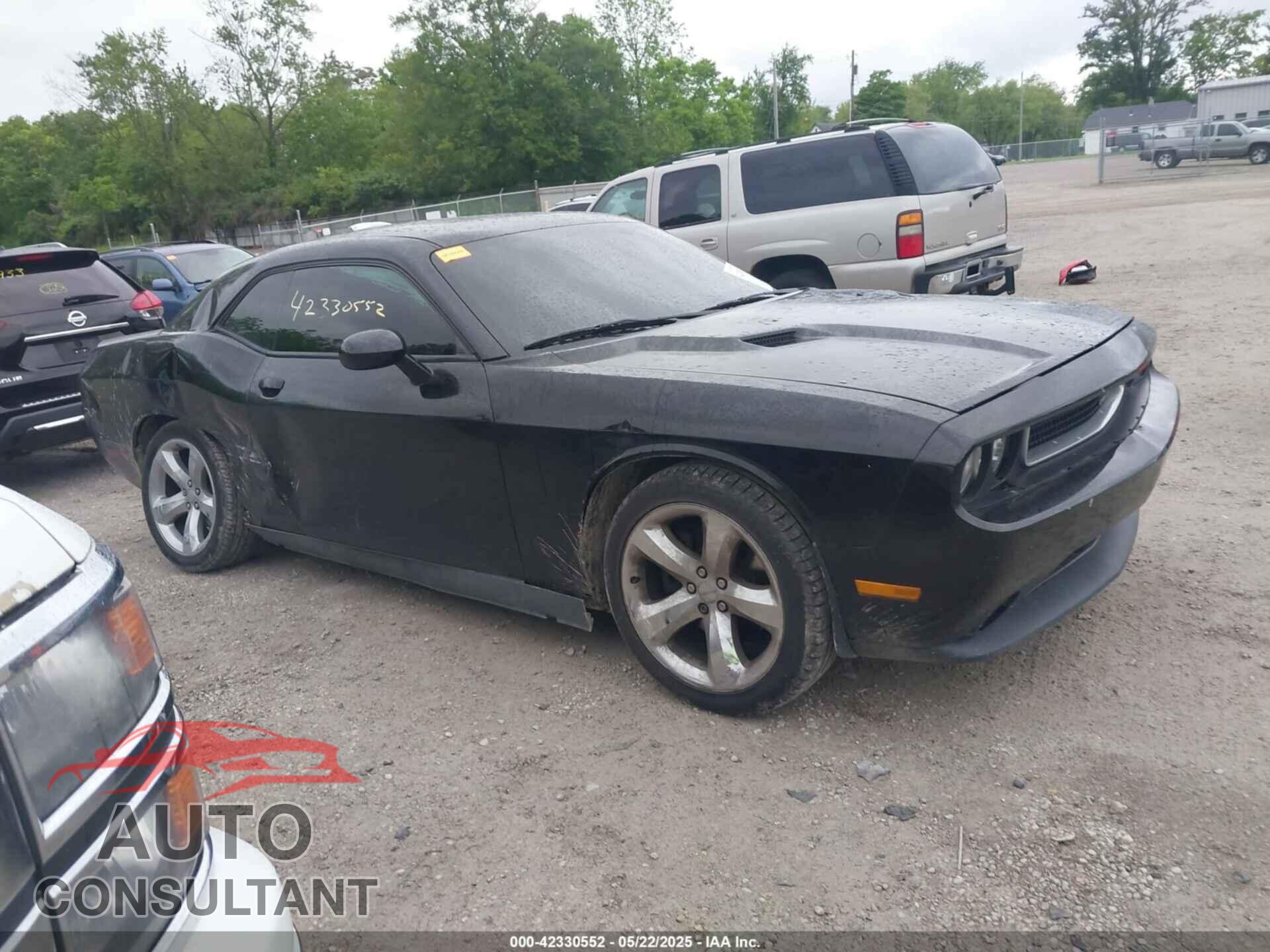 DODGE CHALLENGER 2012 - 2C3CDYAG9CH157624