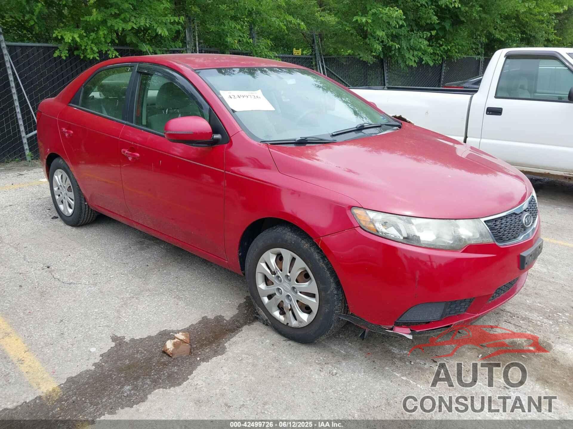 KIA FORTE 2013 - KNAFU4A21D5700900