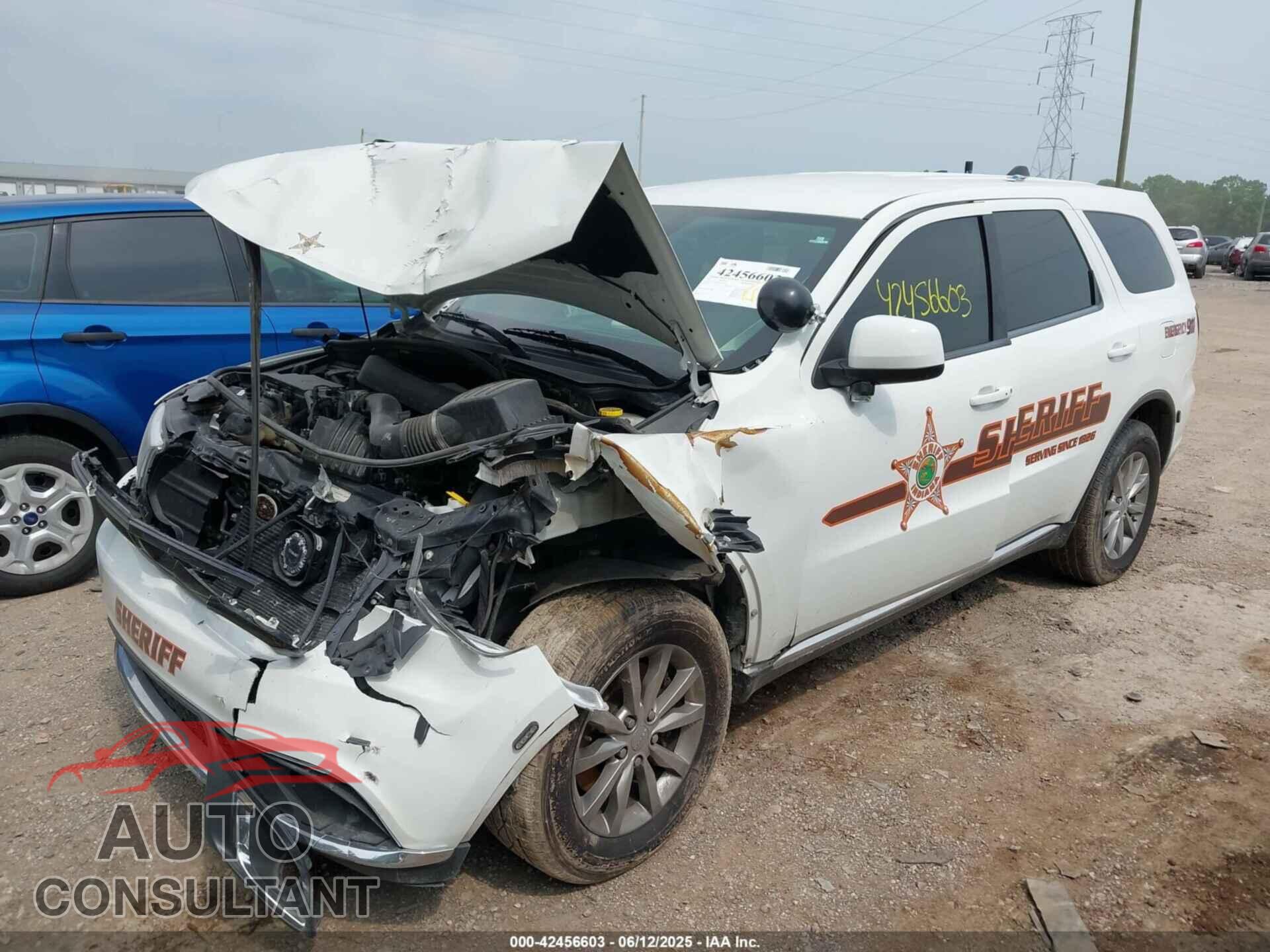 DODGE DURANGO 2017 - 1C4RDJFGXHC741255