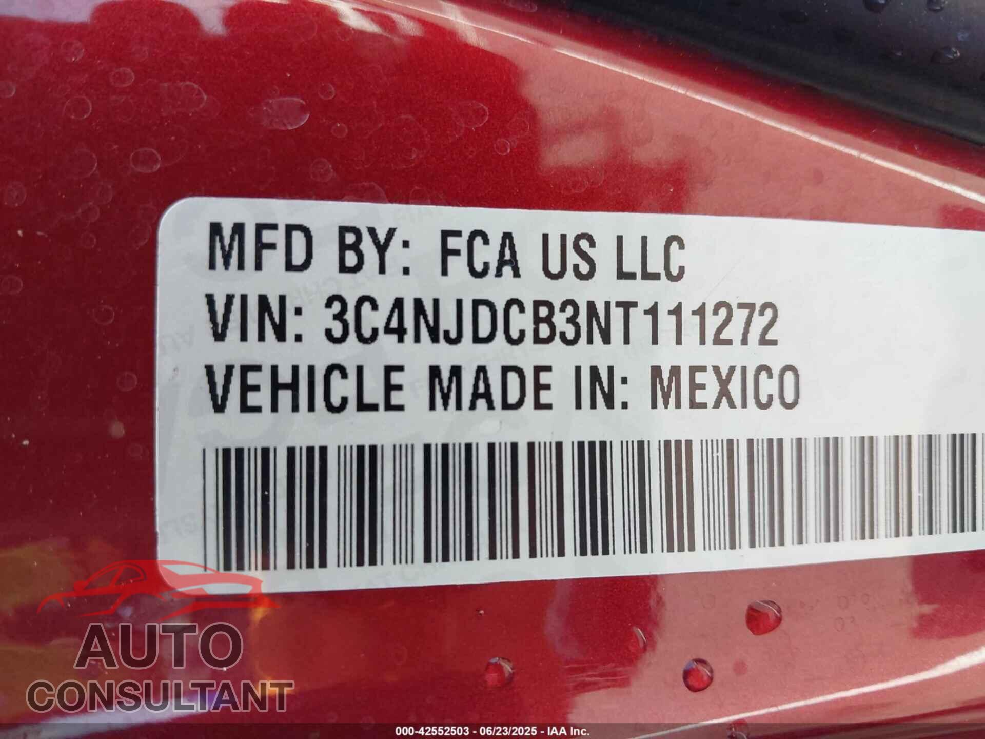 JEEP COMPASS 2022 - 3C4NJDCB3NT111272