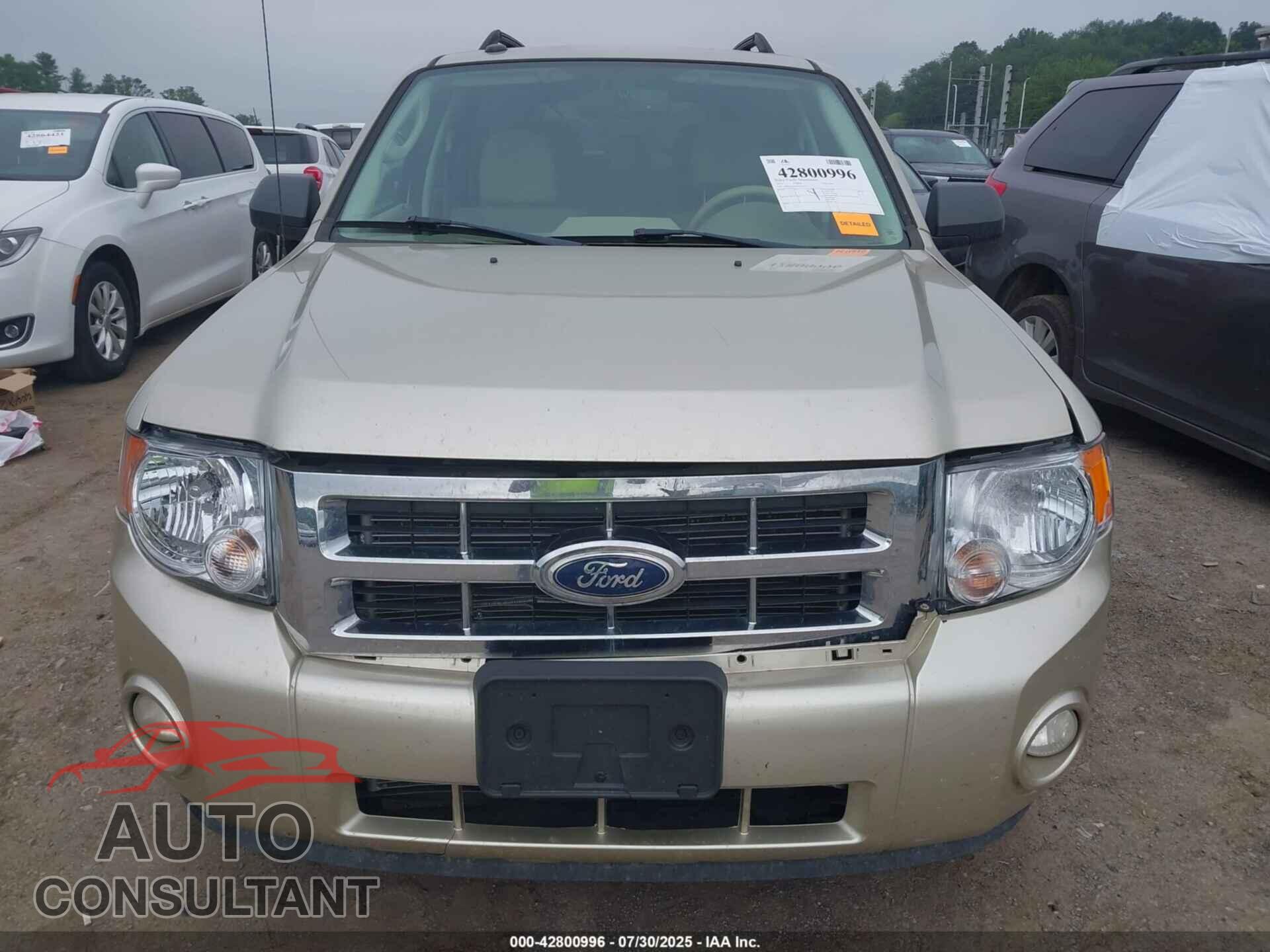 FORD ESCAPE 2012 - 1FMCU9DG7CKC74331