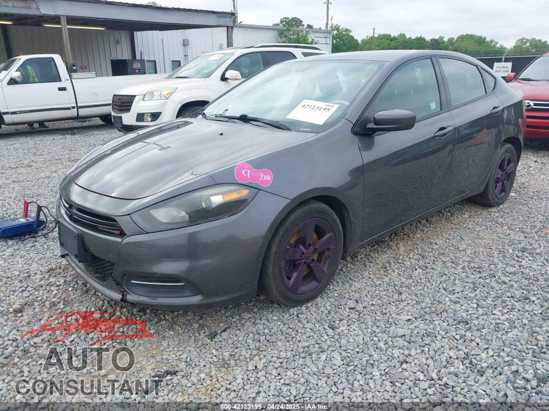 DODGE DART 2015 - 1C3CDFBBXFD285945
