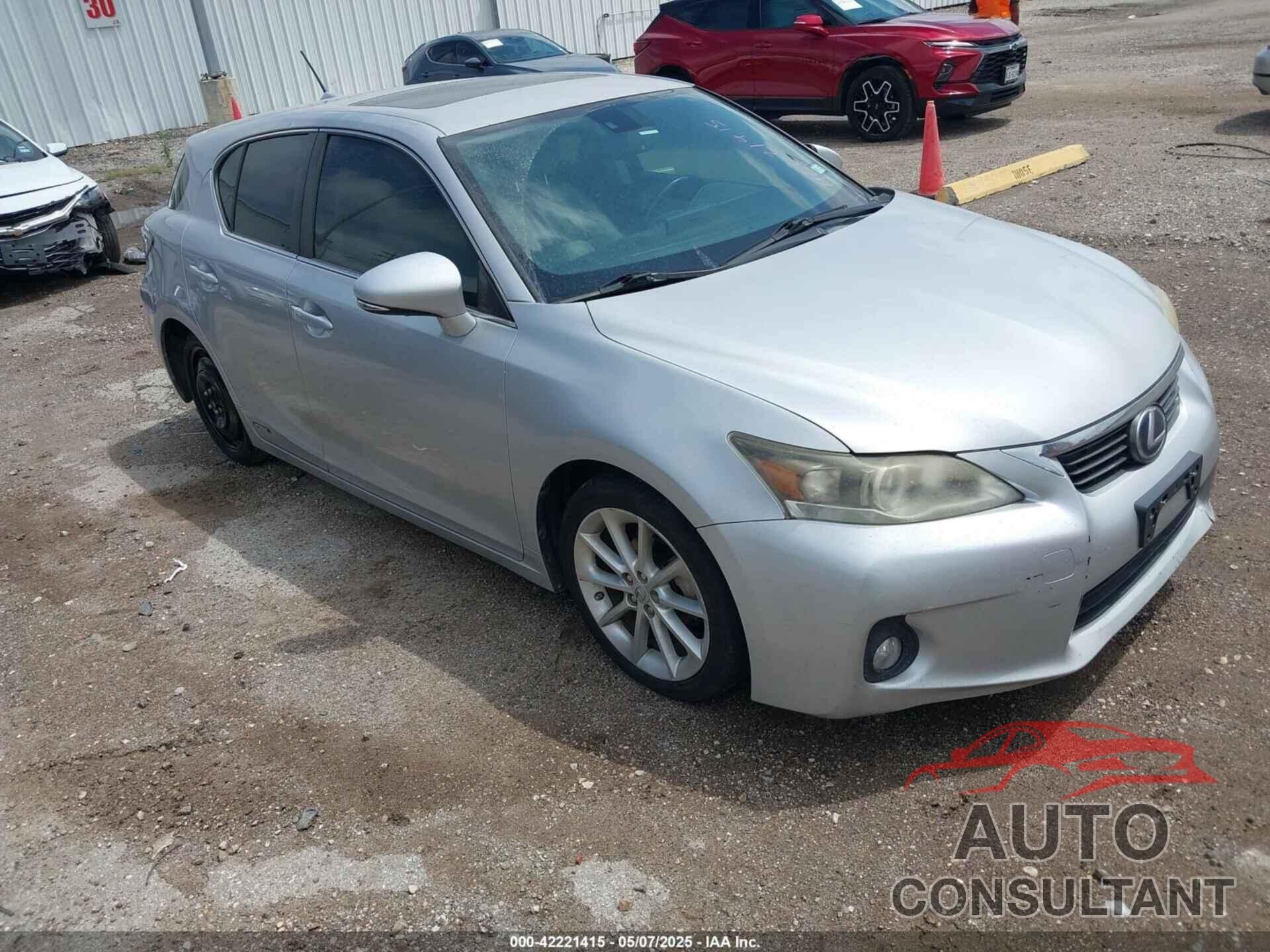 LEXUS CT 200H 2012 - JTHKD5BH0C2082560