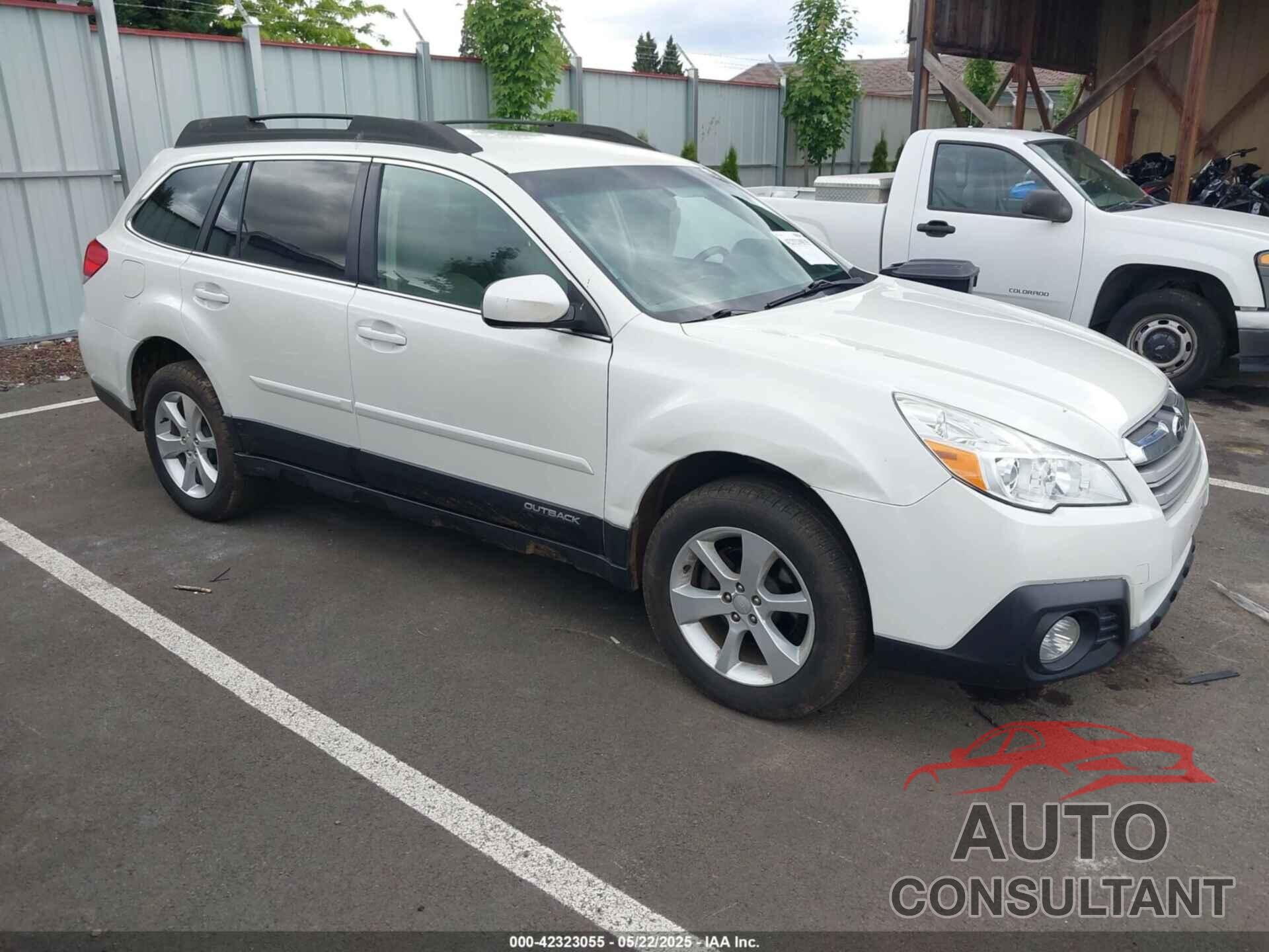 SUBARU OUTBACK 2013 - 4S4BRBCC4D3266606