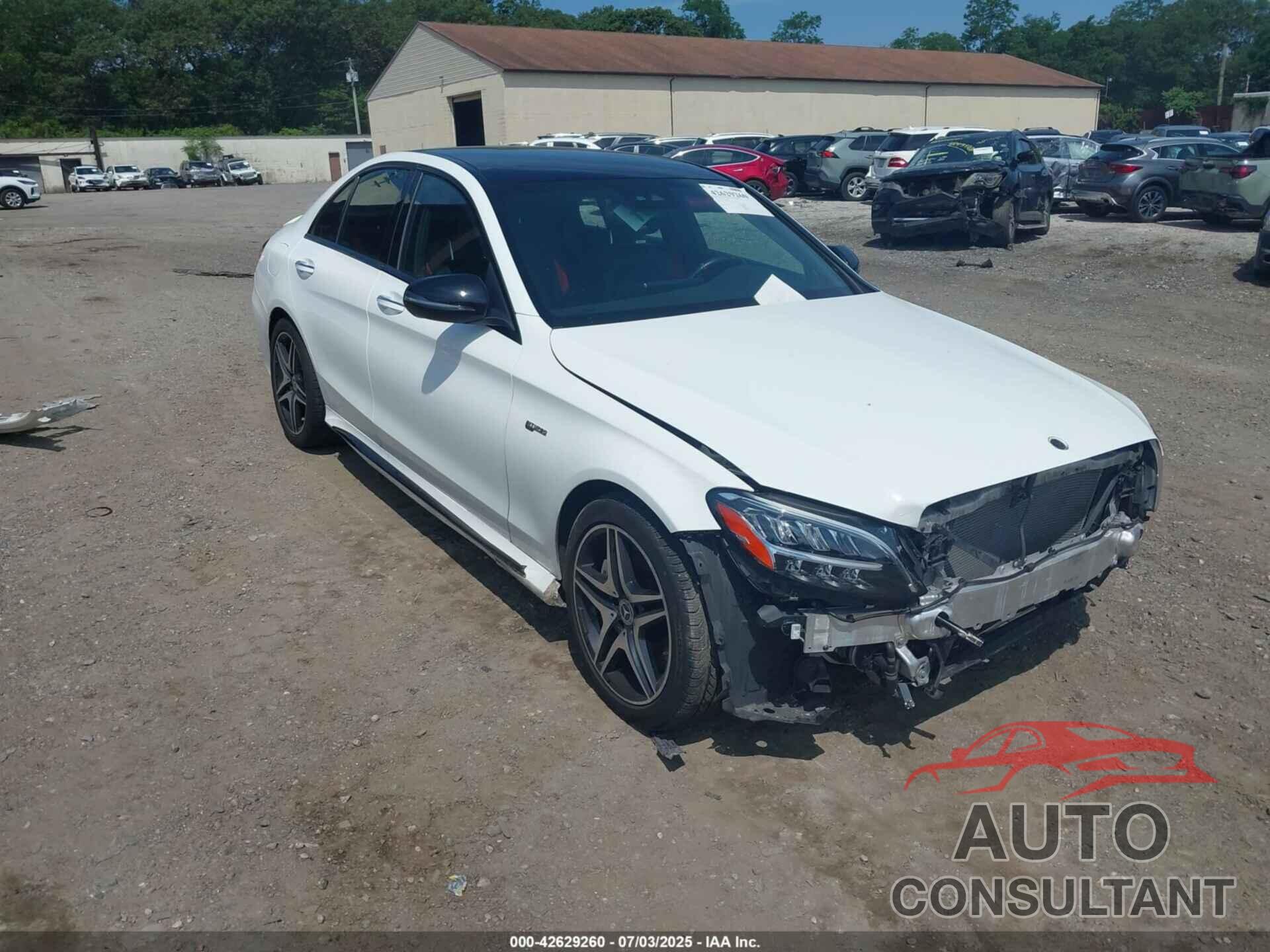 MERCEDES-BENZ AMG C 43 2021 - W1KWF6EB1MR647908