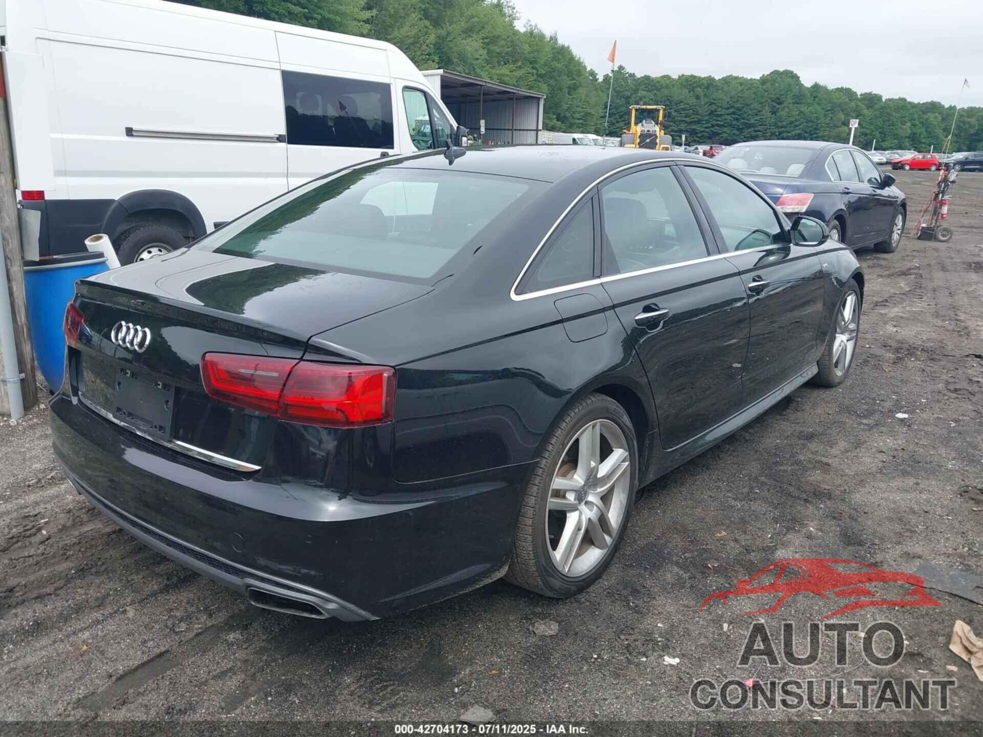 AUDI A6 2016 - WAUGFAFC6GN157434