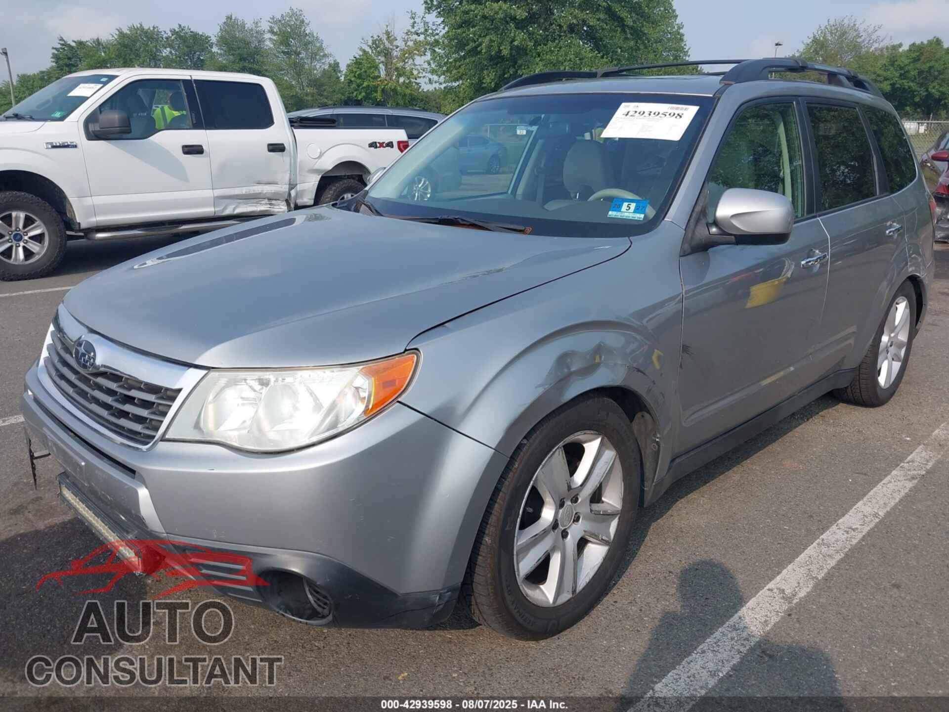 SUBARU FORESTER 2010 - JF2SH6CC2AG726768
