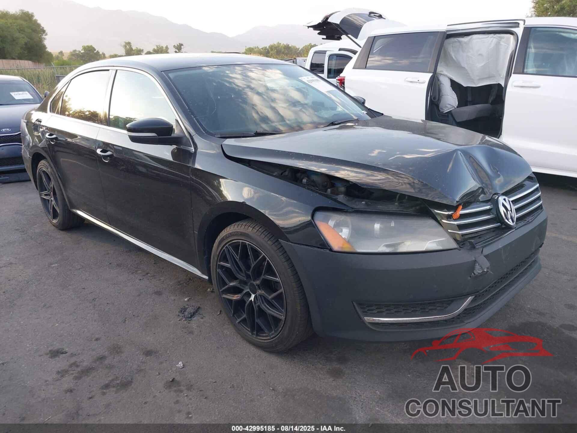 VOLKSWAGEN PASSAT 2013 - 1VWBP7A33DC066839