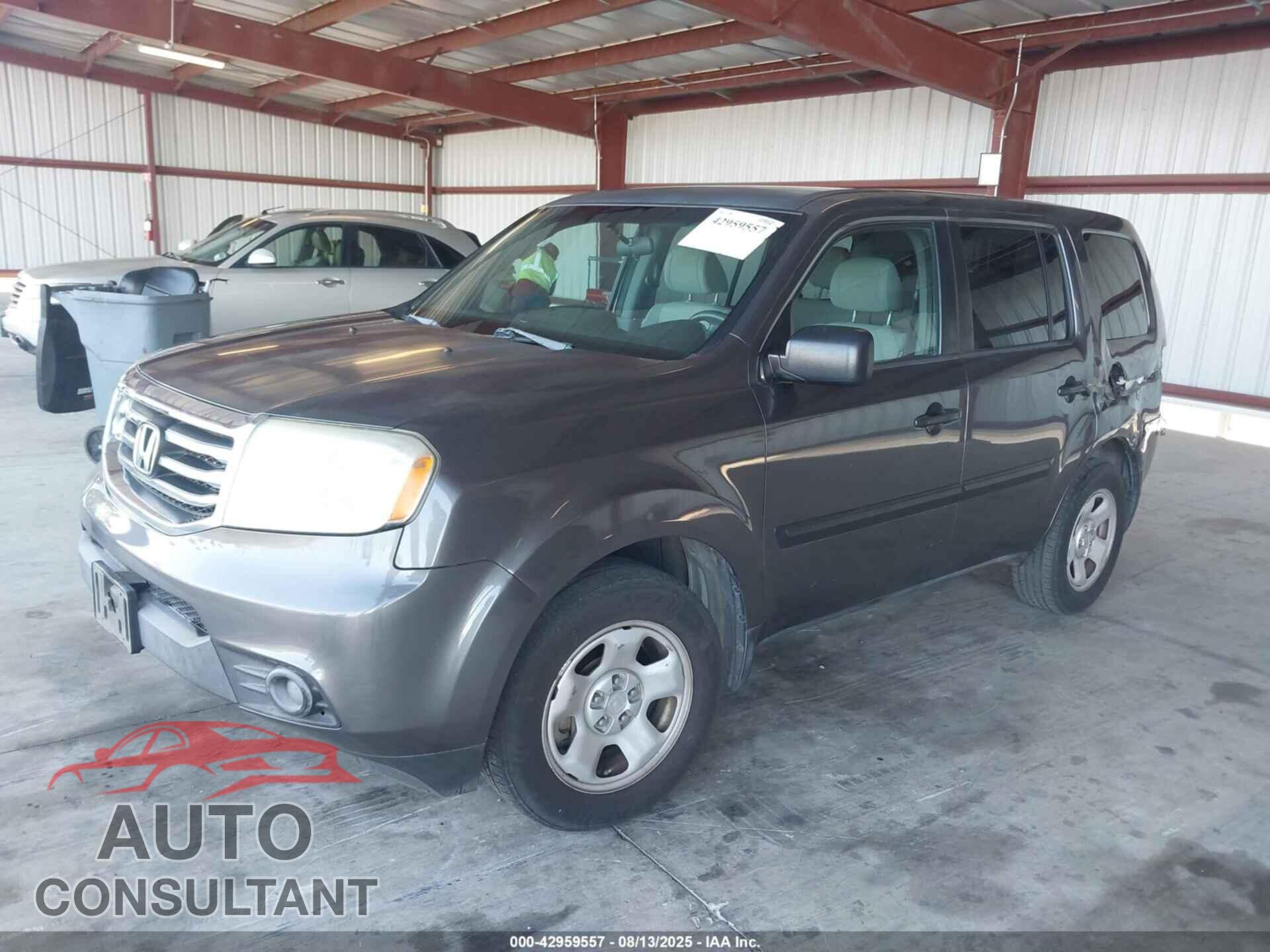 HONDA PILOT 2014 - 5FNYF3H26EB019685