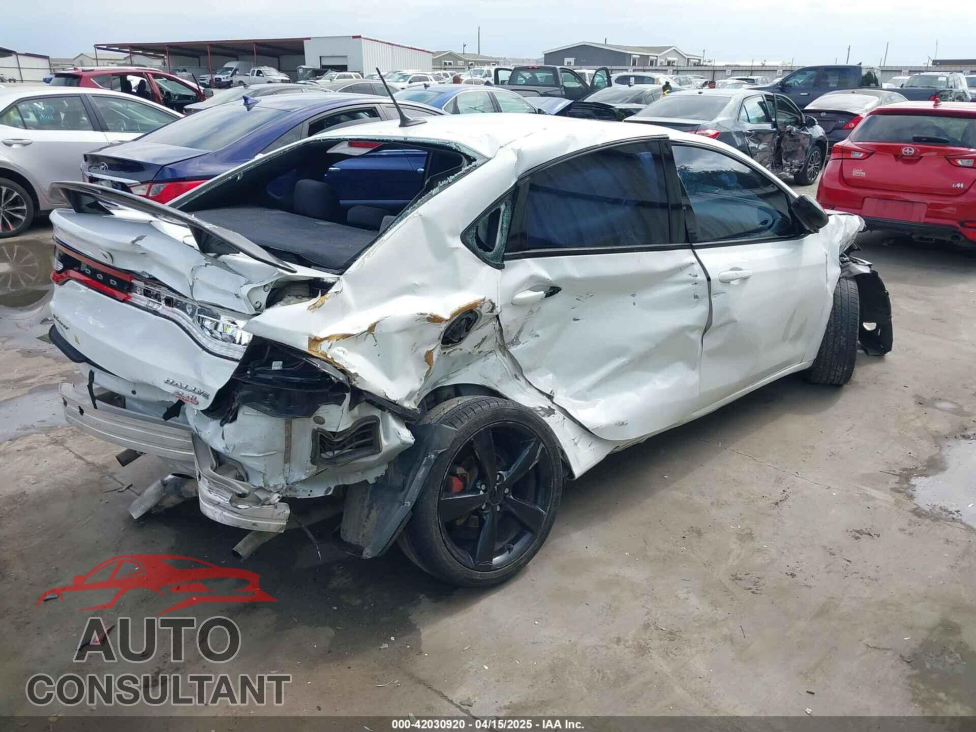 DODGE DART 2014 - 1C3CDFBB1ED866328