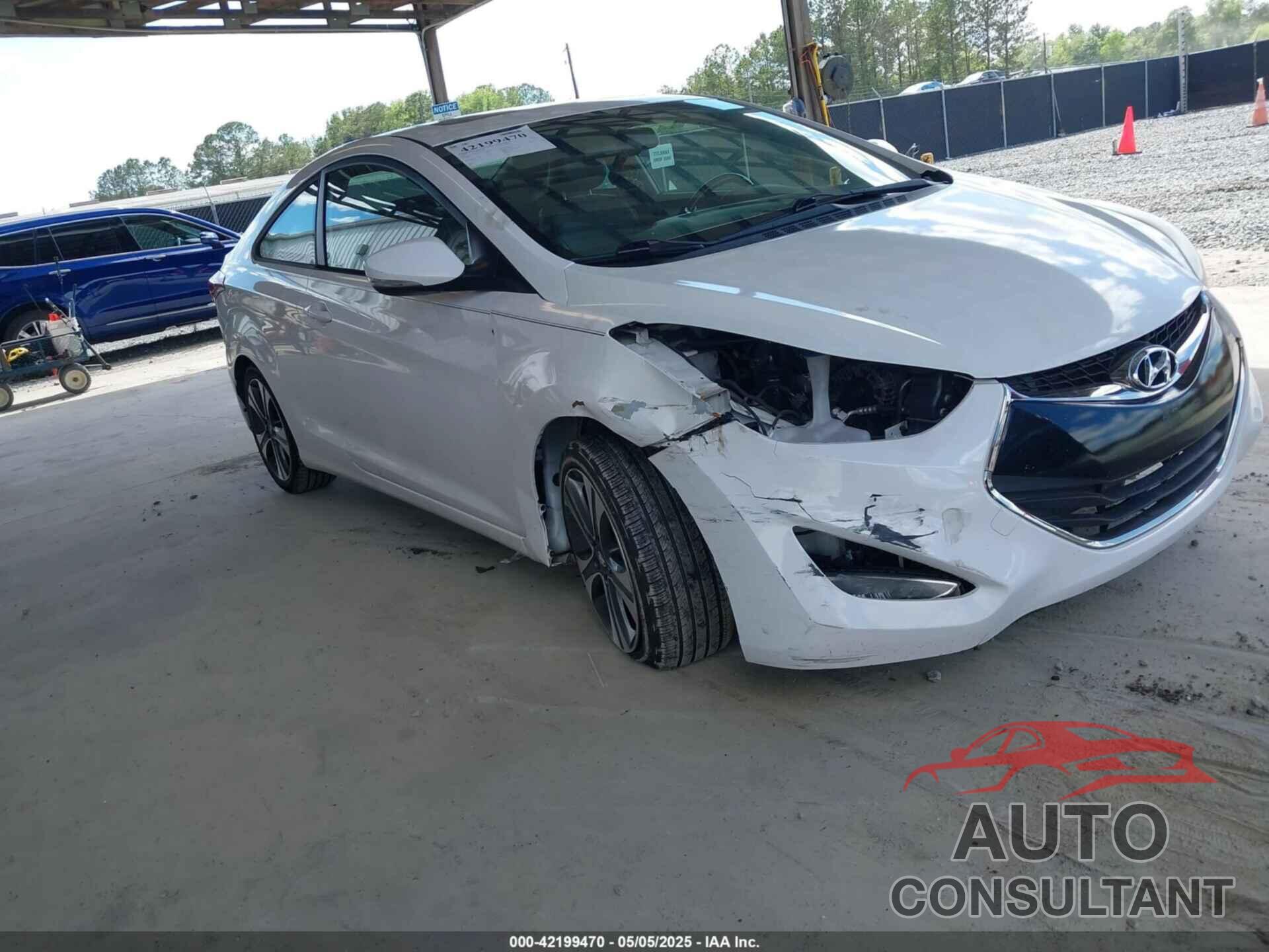 HYUNDAI ELANTRA 2014 - KMHDH6AH1EU027303