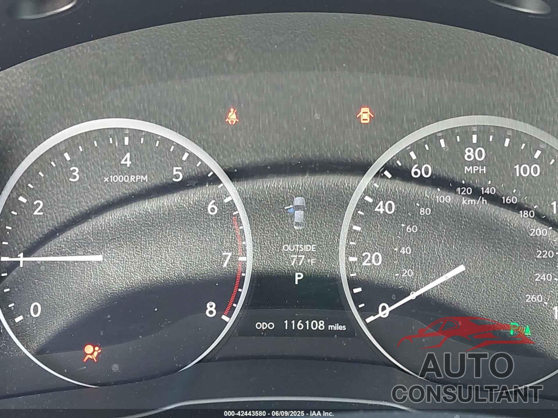 LEXUS ES 350 2014 - JTHBK1GG1E2133260
