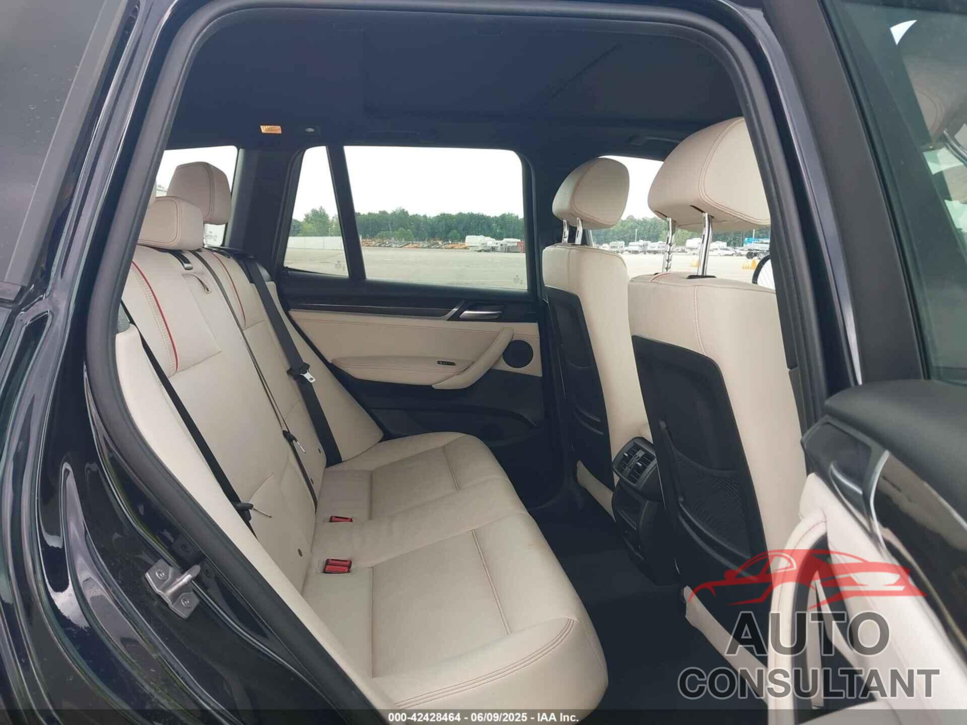 BMW X3 2015 - 5UXWX9C50F0D47498