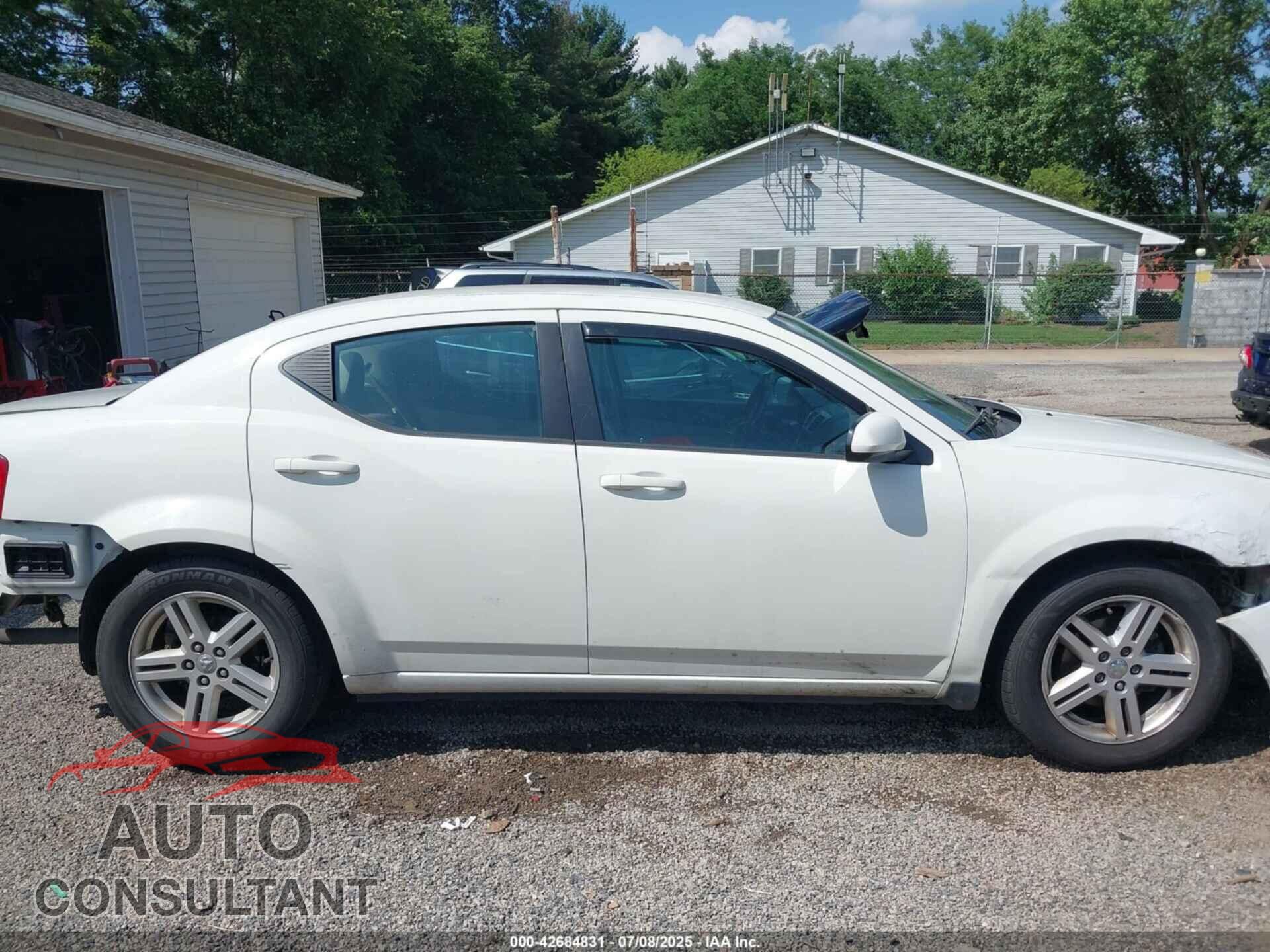 DODGE AVENGER 2010 - 1B3CC5FB9AN139334
