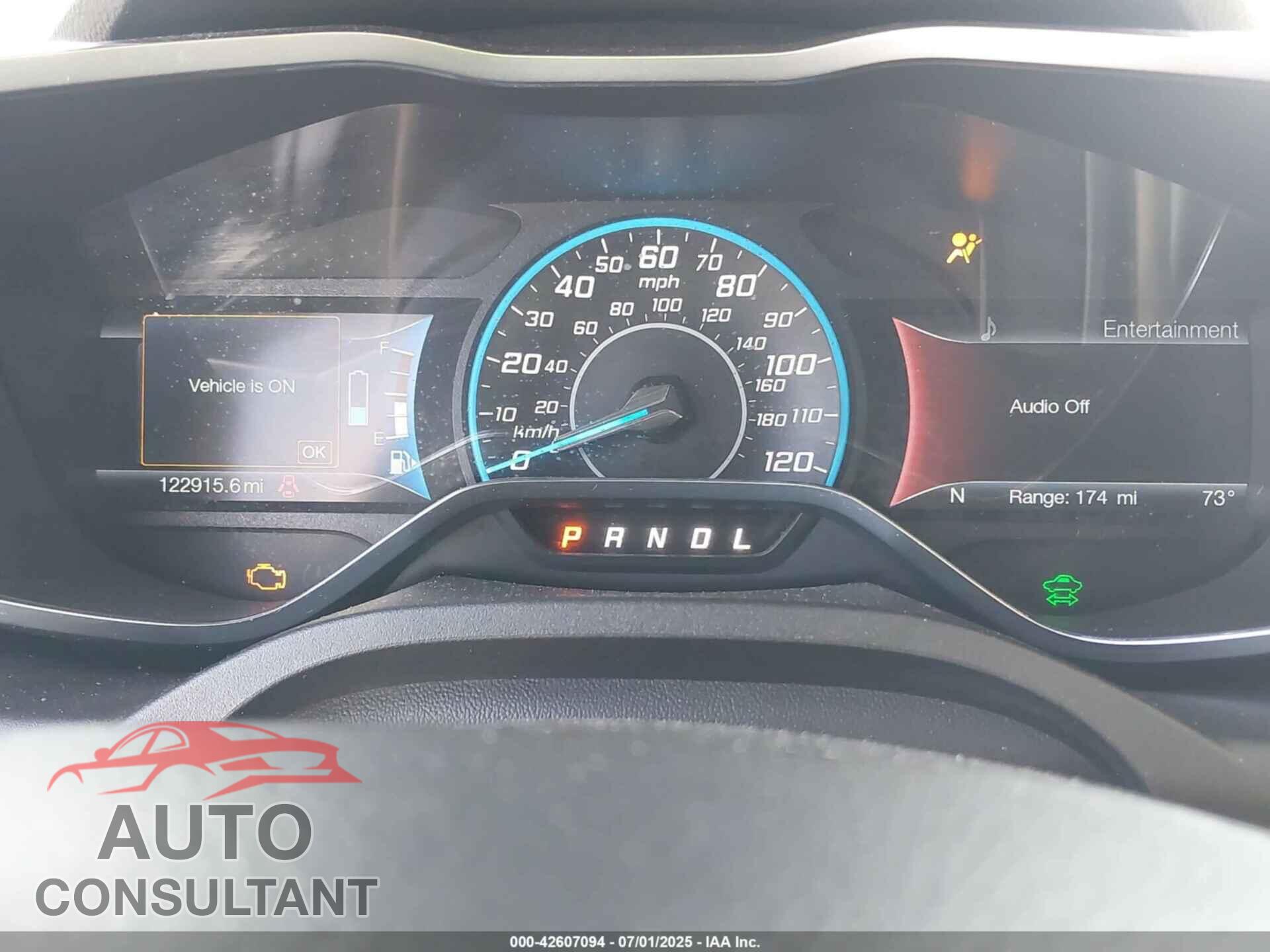 FORD C-MAX ENERGI 2017 - 1FADP5EU4HL105789