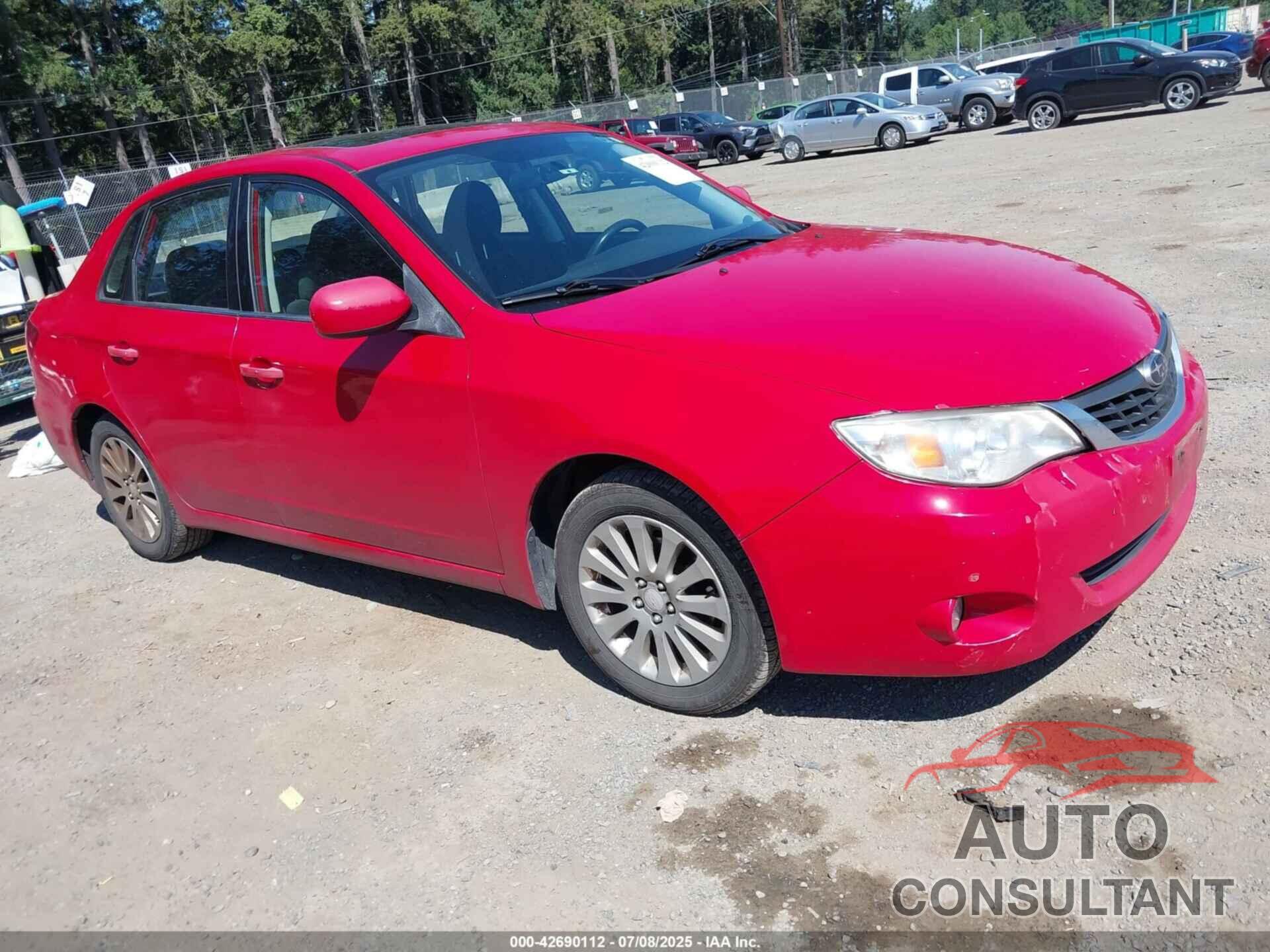 SUBARU IMPREZA 2009 - JF1GE60659H508881