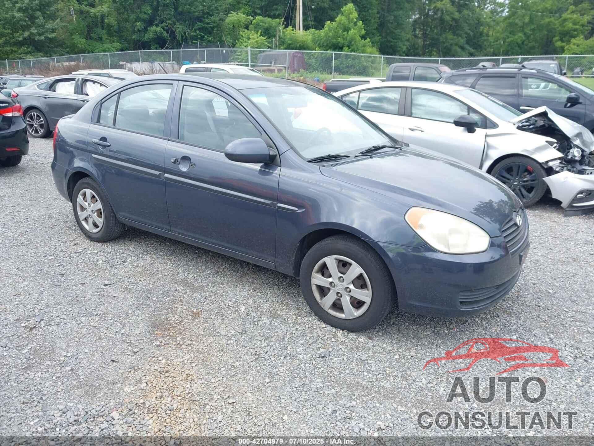 HYUNDAI ACCENT 2009 - KMHCN46C29U374442