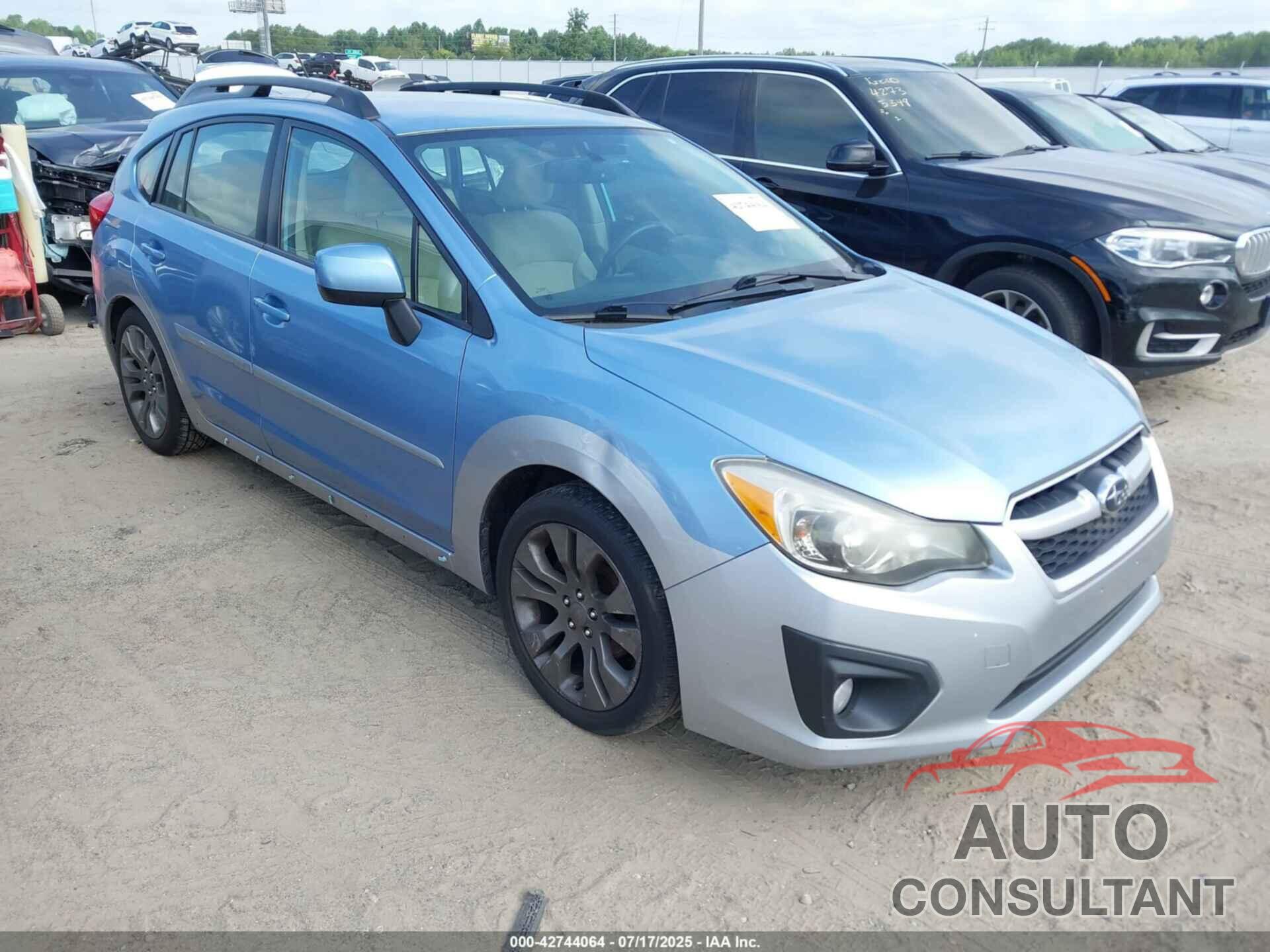 SUBARU IMPREZA 2012 - JF1GPAL61CH206567